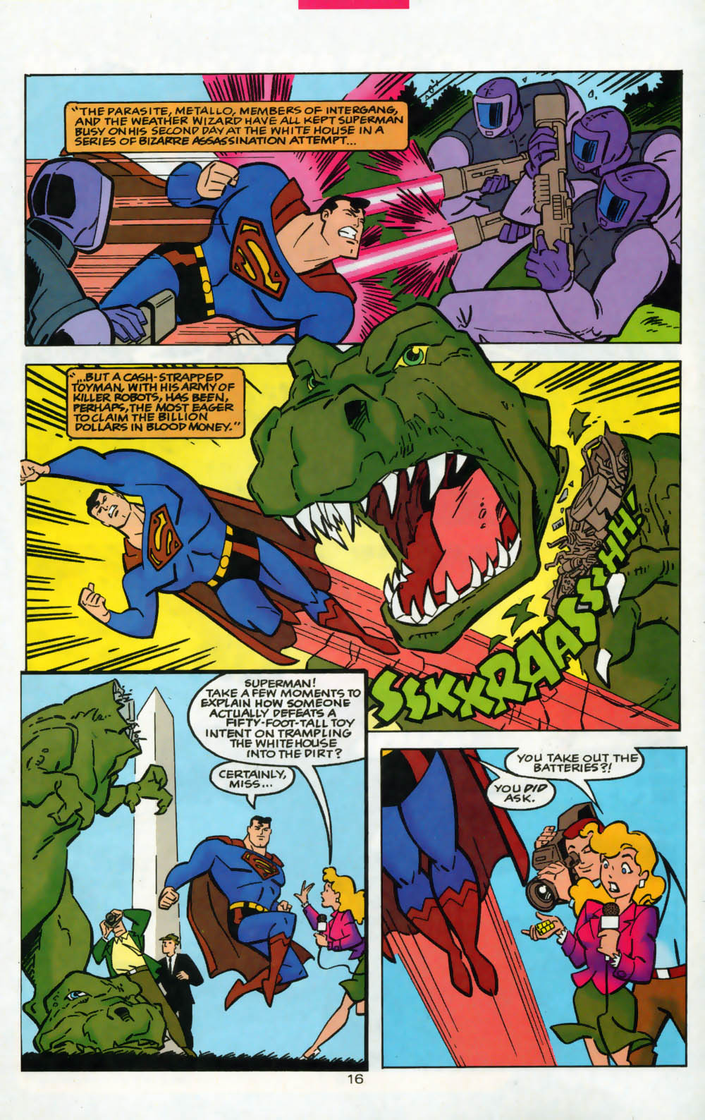 Read online Superman Adventures comic -  Issue #19 - 17