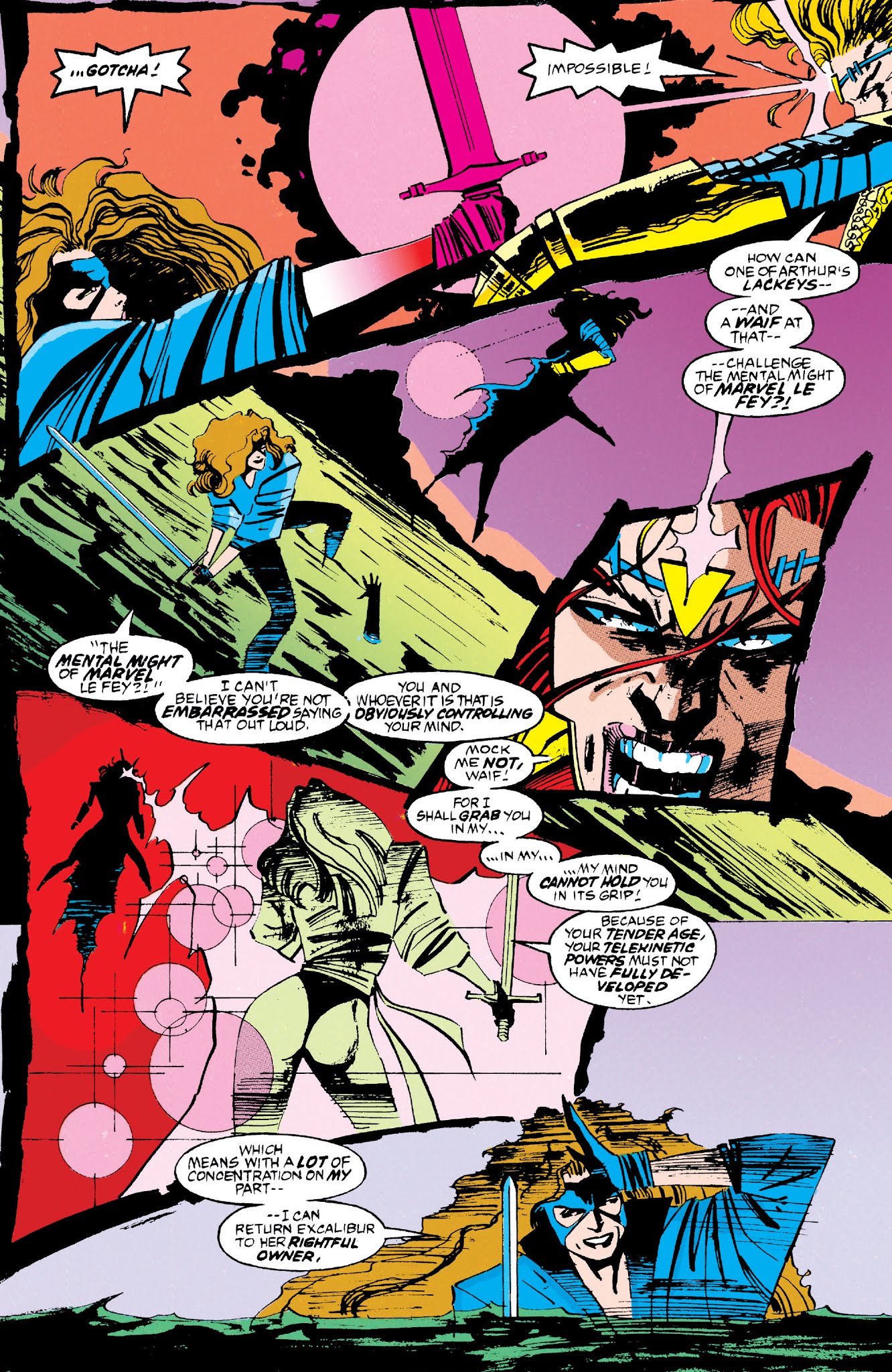Read online Excalibur Visionaries: Alan Davis comic -  Issue # TPB 2 (Part 2) - 29