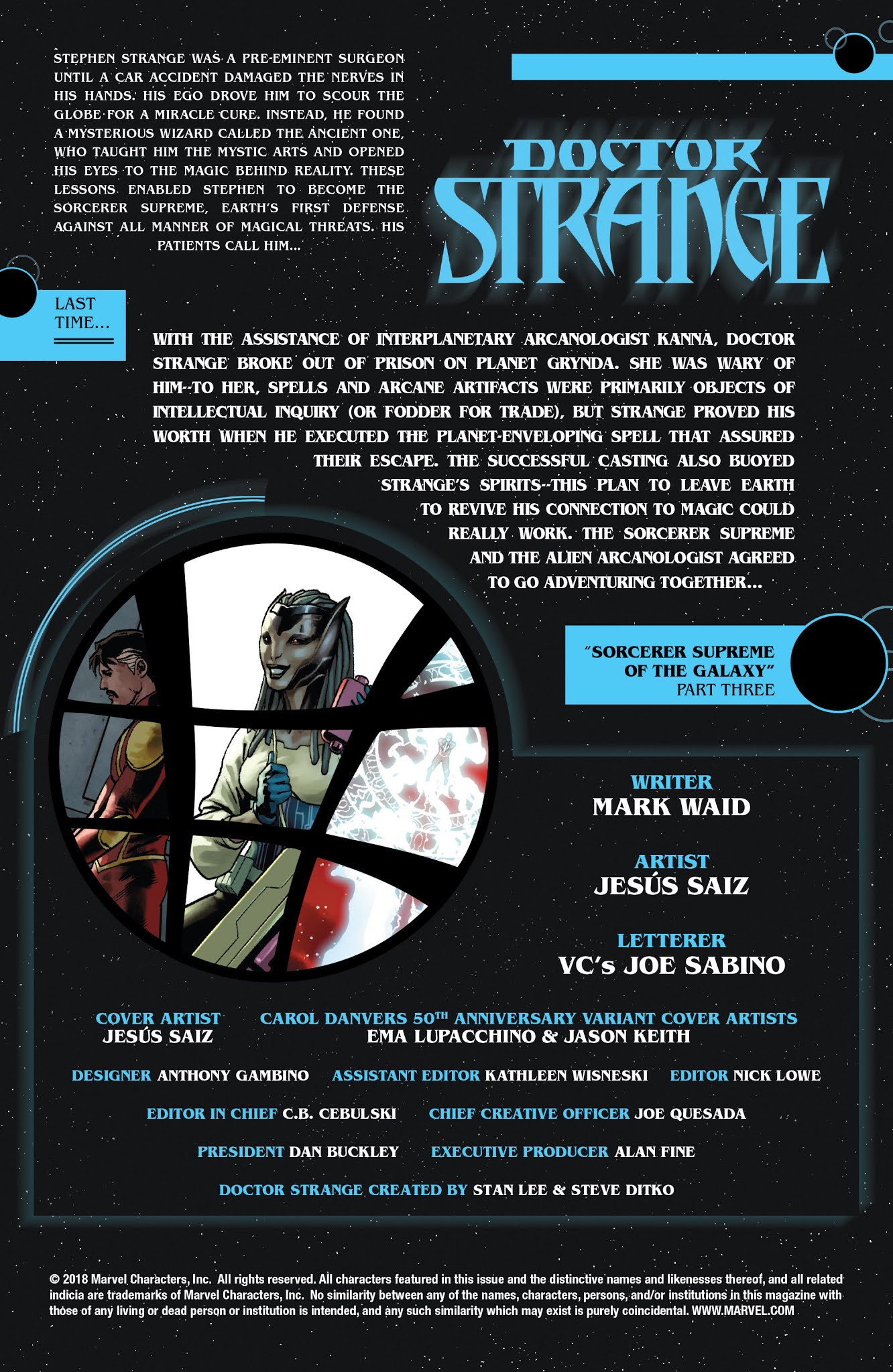 Read online Doctor Strange (2018) comic -  Issue #3 - 2