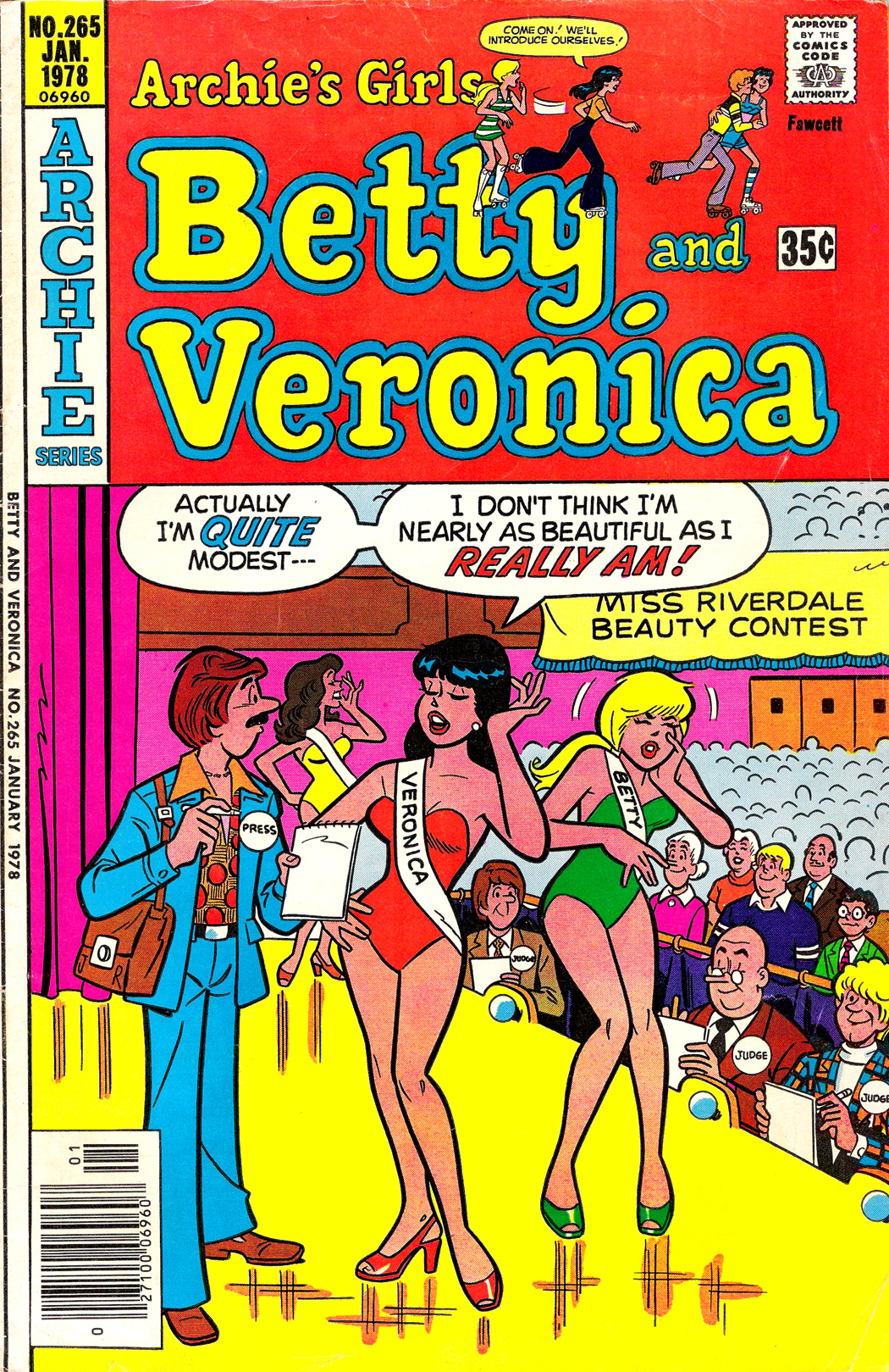 Read online Archie's Girls Betty and Veronica comic -  Issue #265 - 1