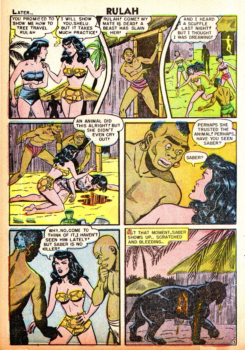 Read online Rulah - Jungle Goddess comic -  Issue #17 - 3