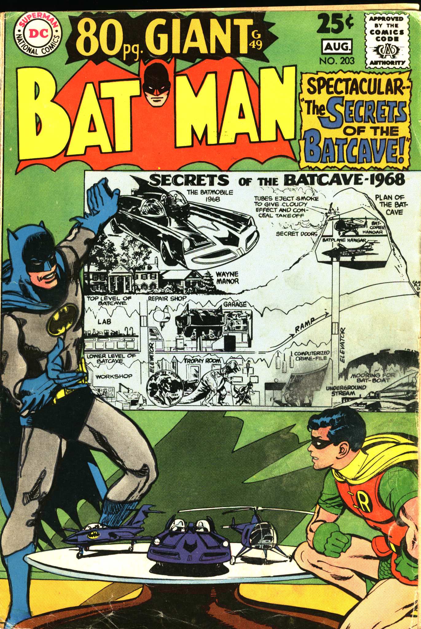 Read online Batman (1940) comic -  Issue #203 - 1