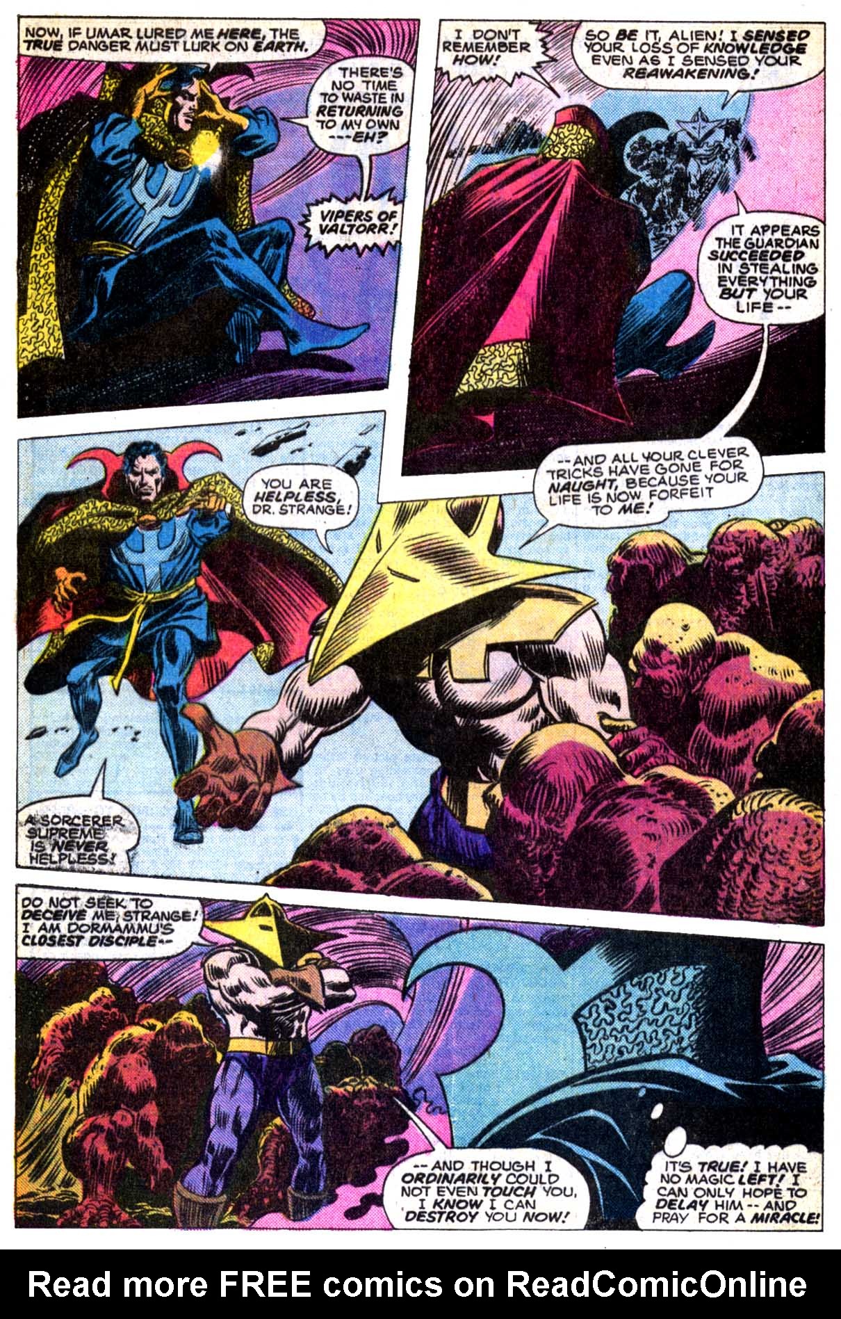 Read online Doctor Strange (1974) comic -  Issue #7 - 17