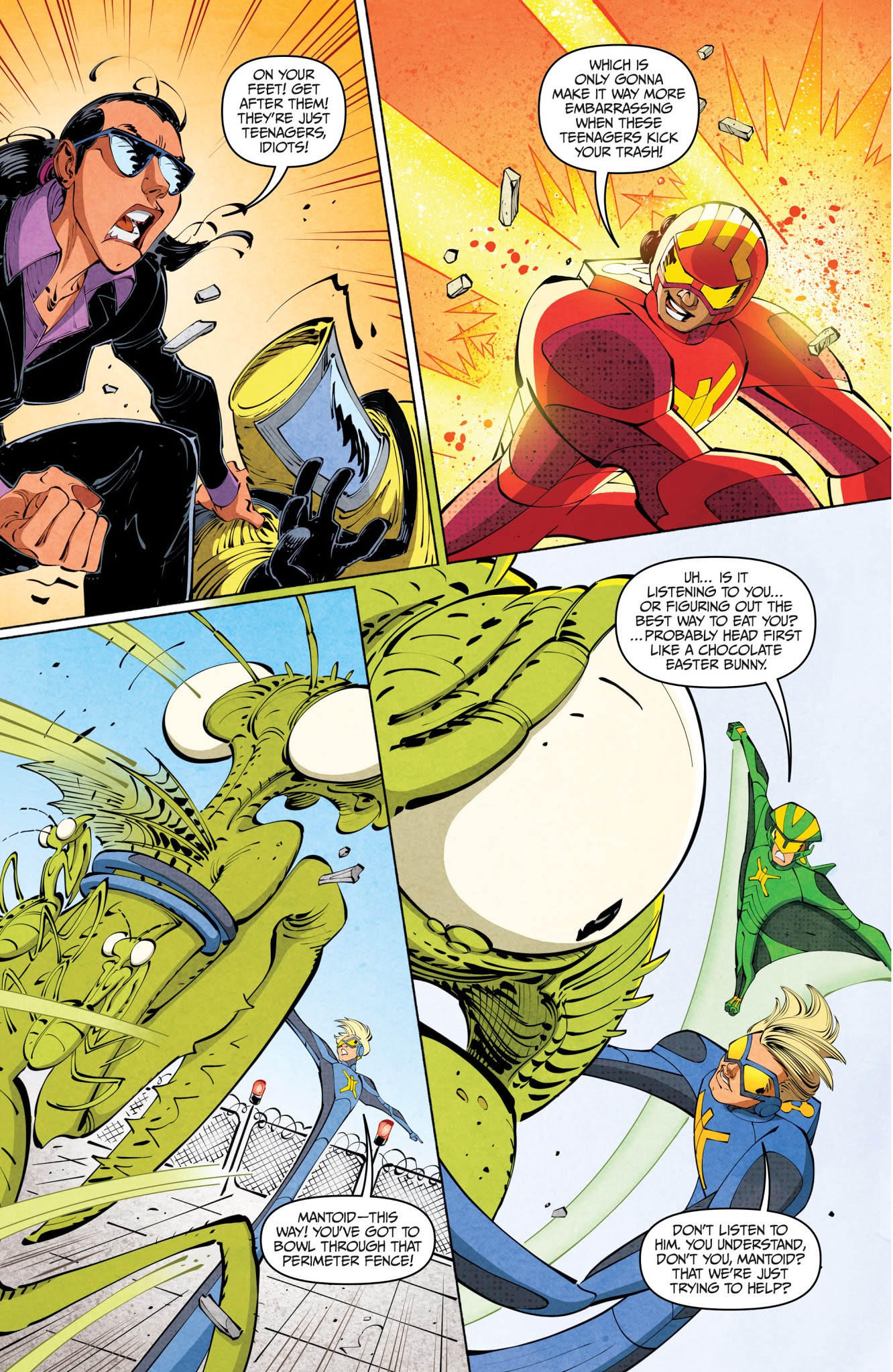 Read online Stretch Armstrong and the Flex Fighters comic -  Issue #3 - 6