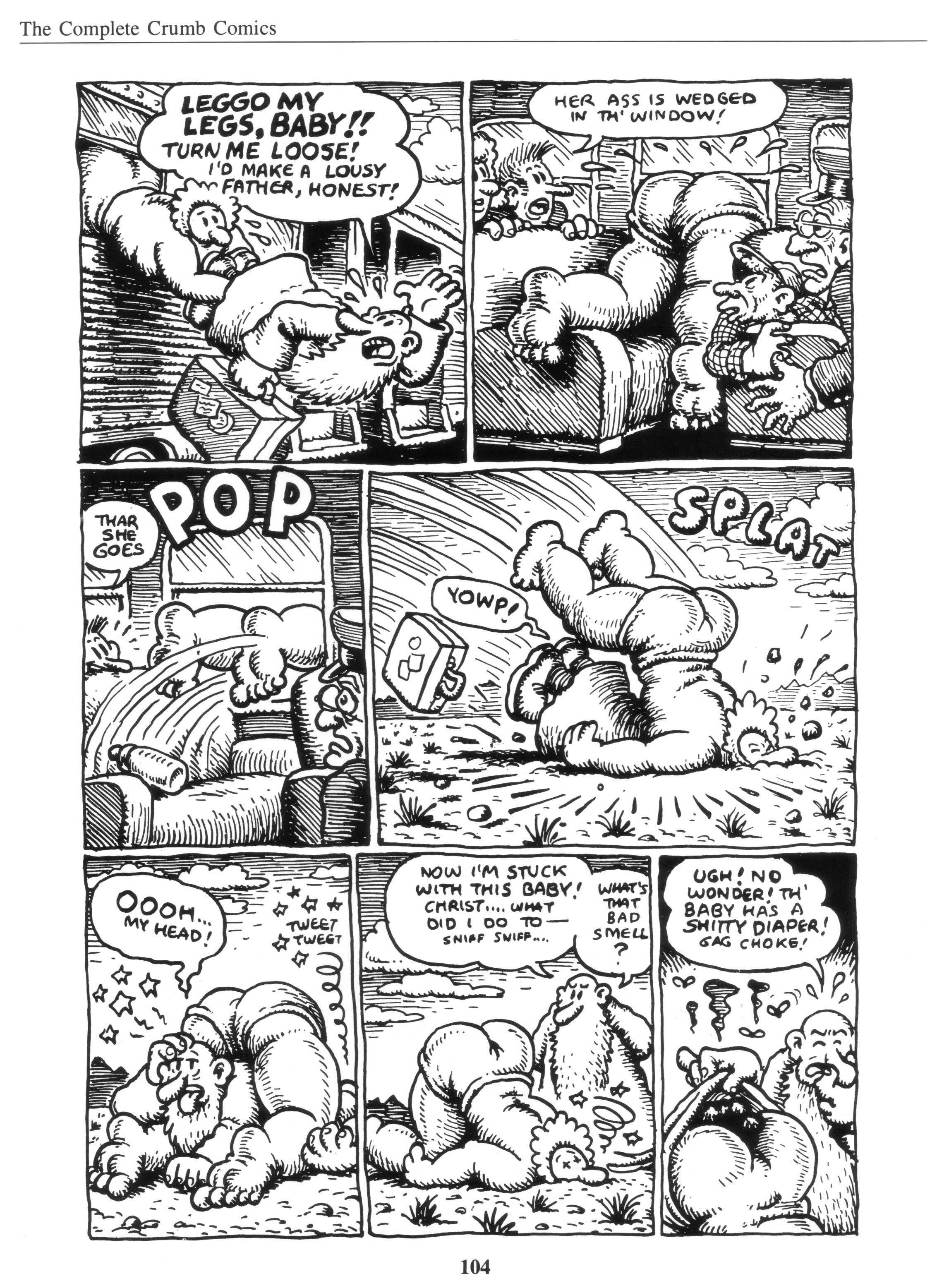 Read online The Complete Crumb Comics comic -  Issue # TPB 7 - 112