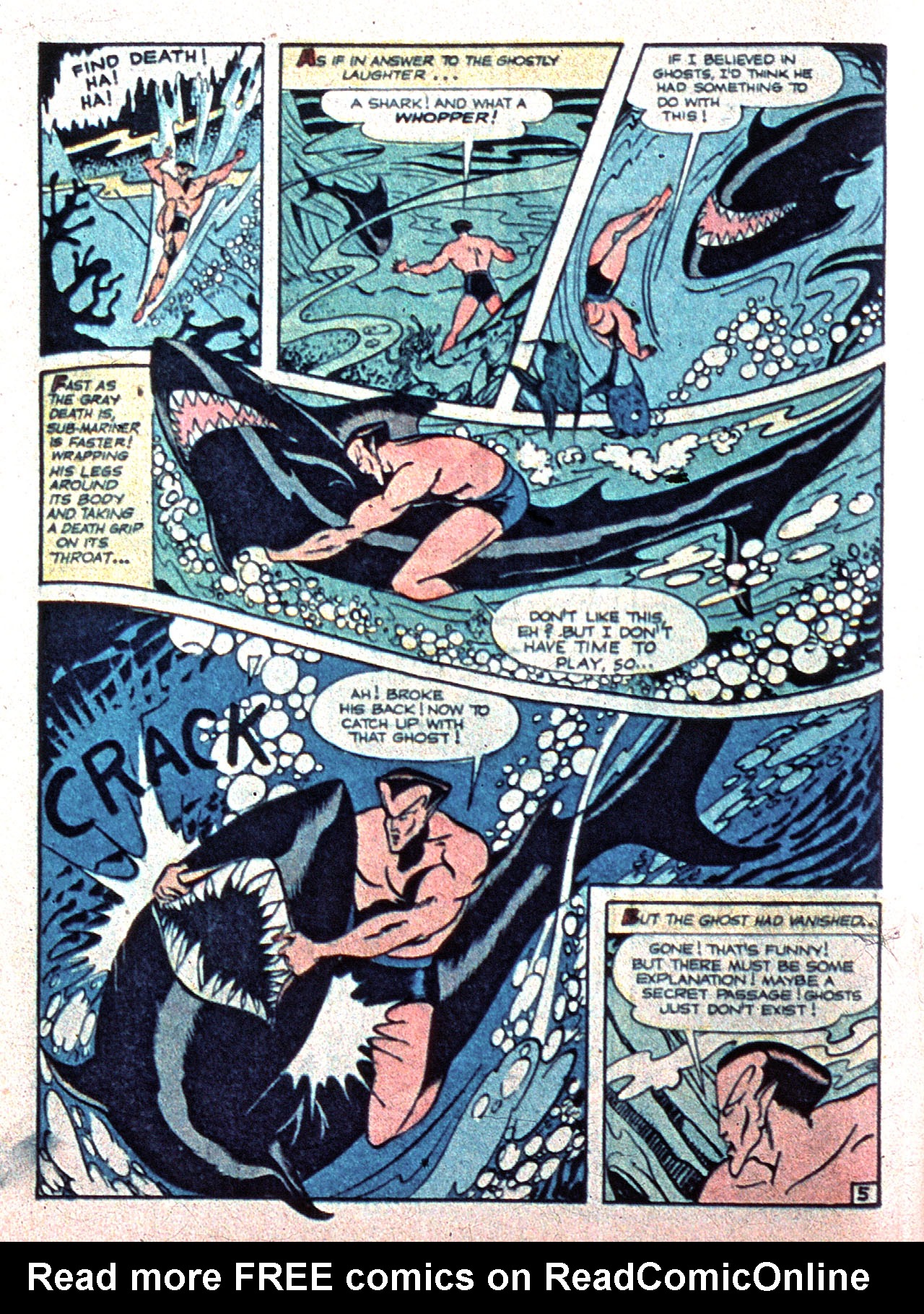 Read online Sub-Mariner Comics comic -  Issue #15 - 20