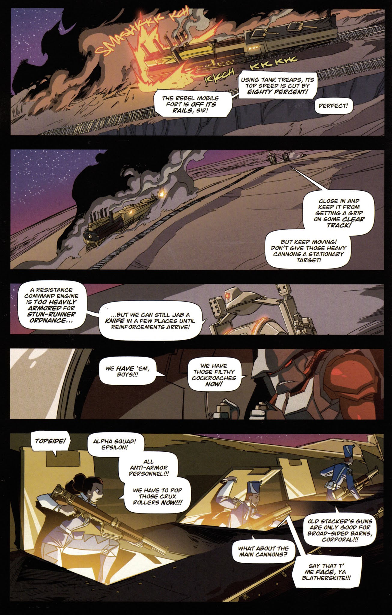 Read online Steam Wars comic -  Issue #2 - 11
