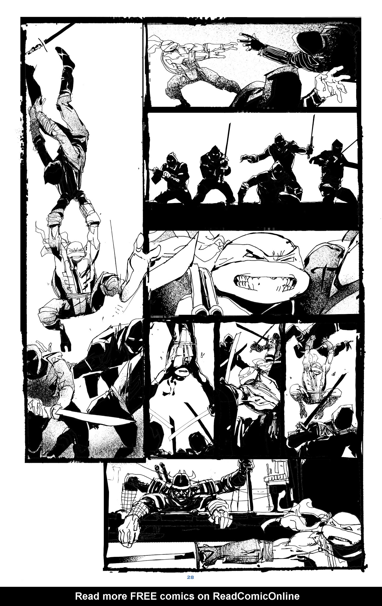 Read online Teenage Mutant Ninja Turtles Universe comic -  Issue #18 - 32