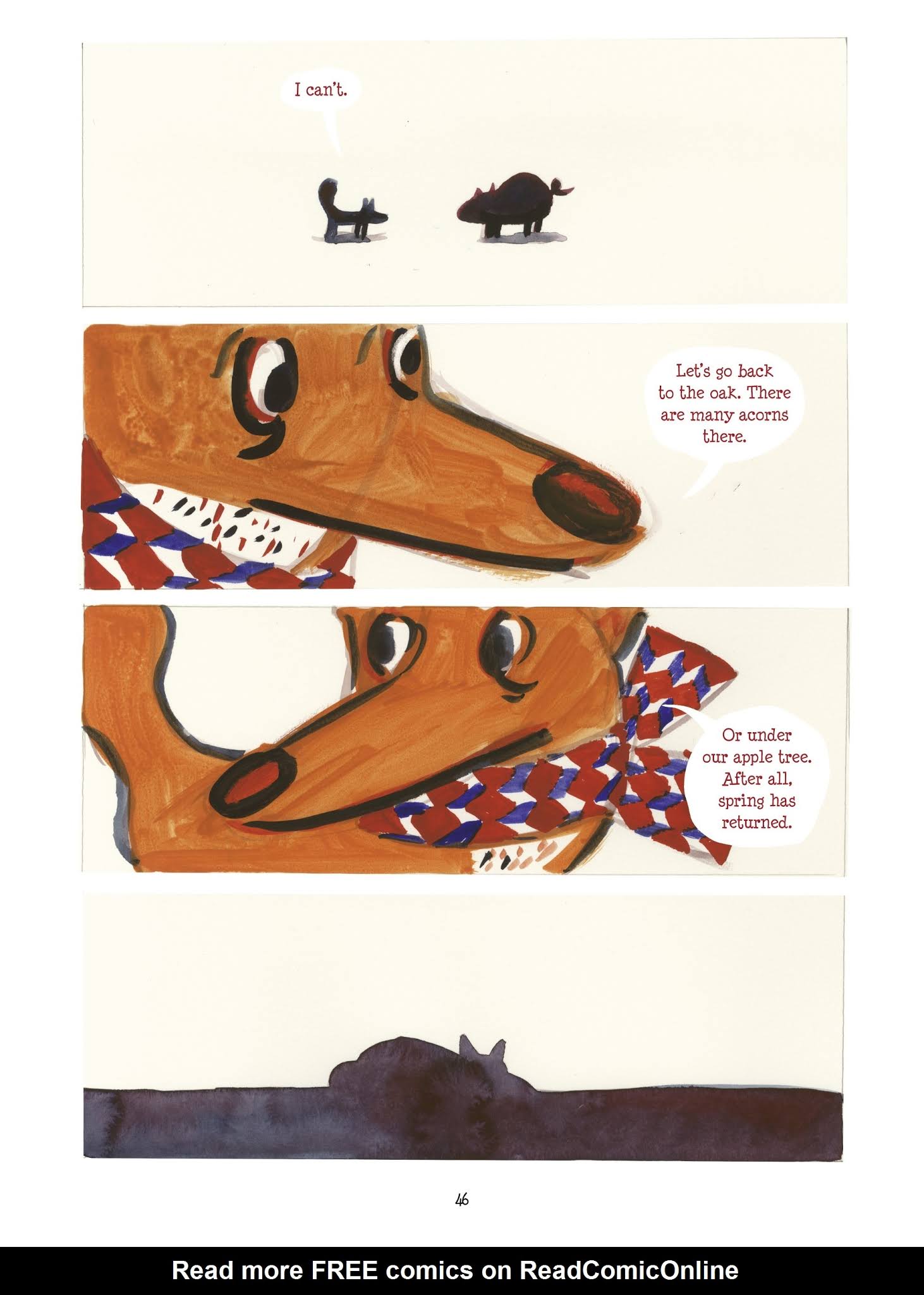 Read online Tiny Fox and Great Boar comic -  Issue #1 - 47