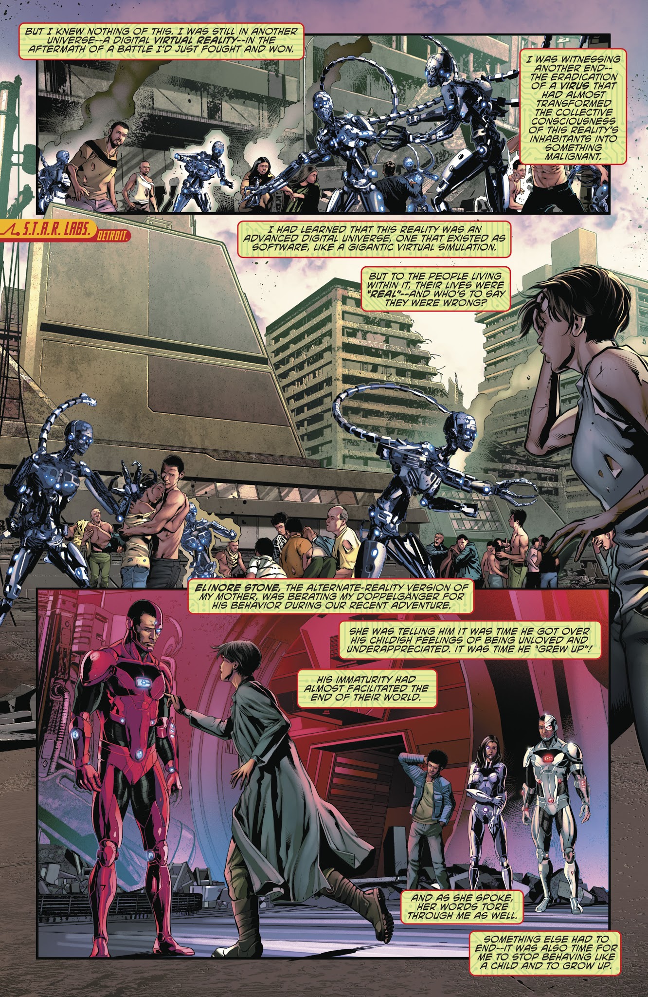 Read online Cyborg (2016) comic -  Issue #18 - 5