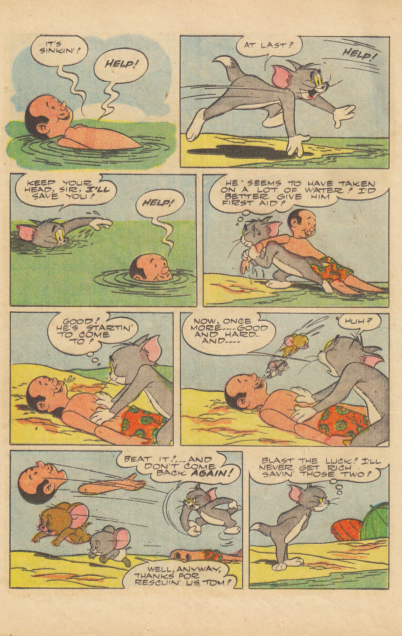 Read online Tom & Jerry Comics comic -  Issue #107 - 8