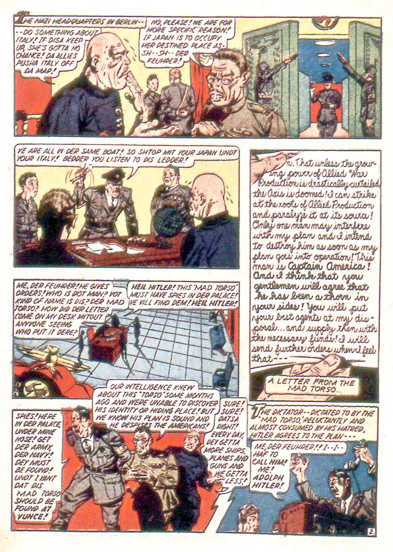 Captain America Comics 28 Page 3