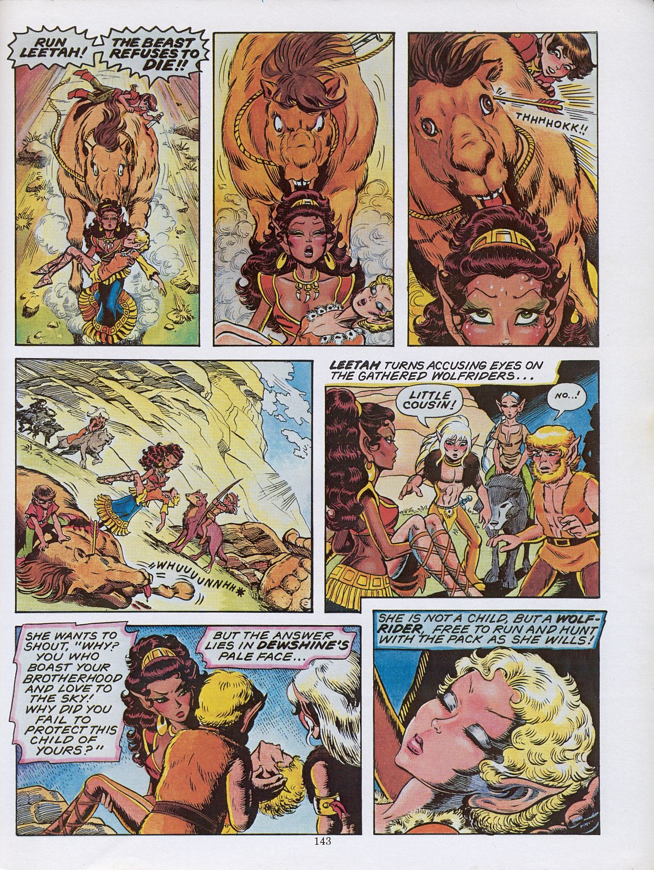 Read online ElfQuest (Starblaze Edition) comic -  Issue # TPB 1 - 152