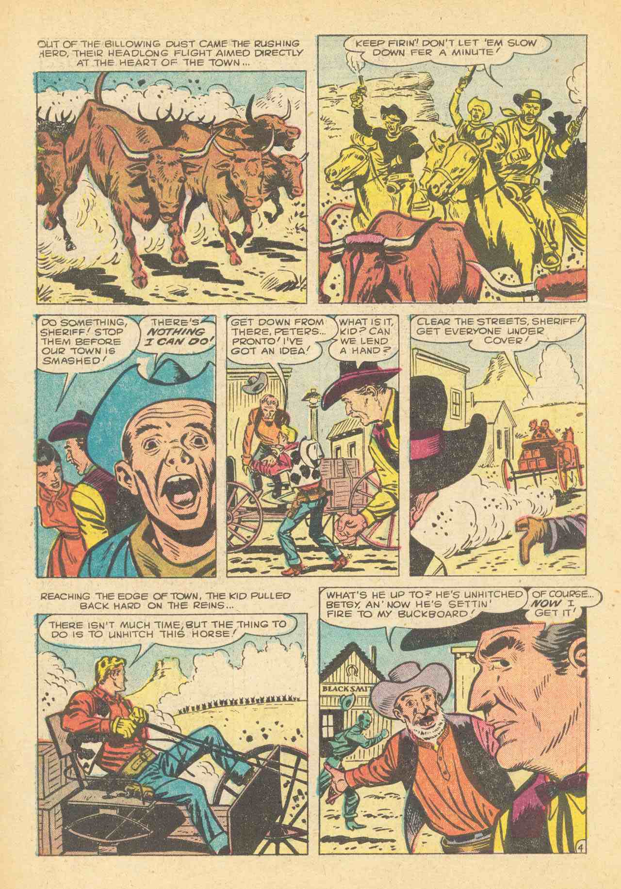 Read online Wild Western comic -  Issue #49 - 6