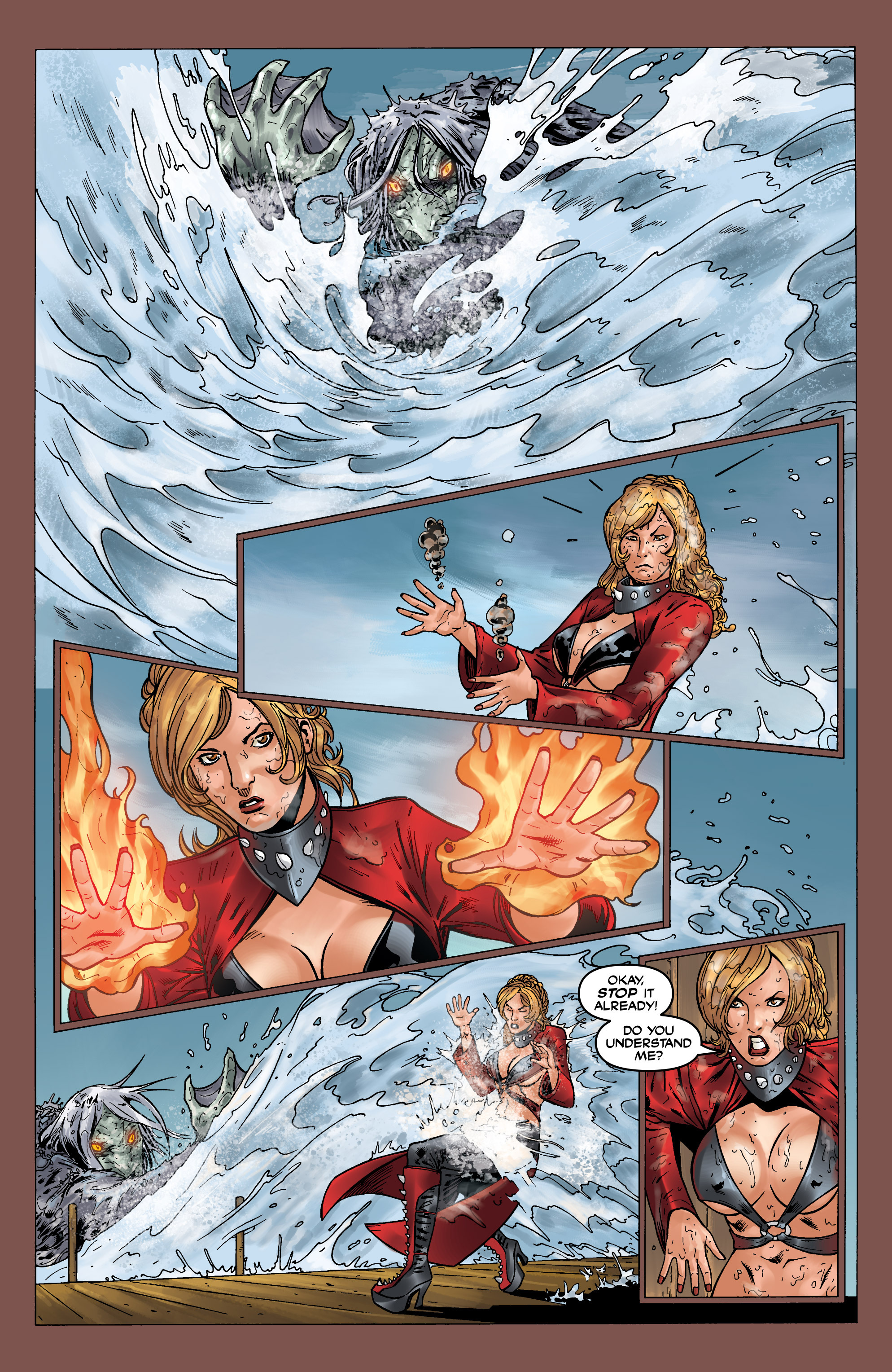 Read online War Goddess comic -  Issue #10 - 12