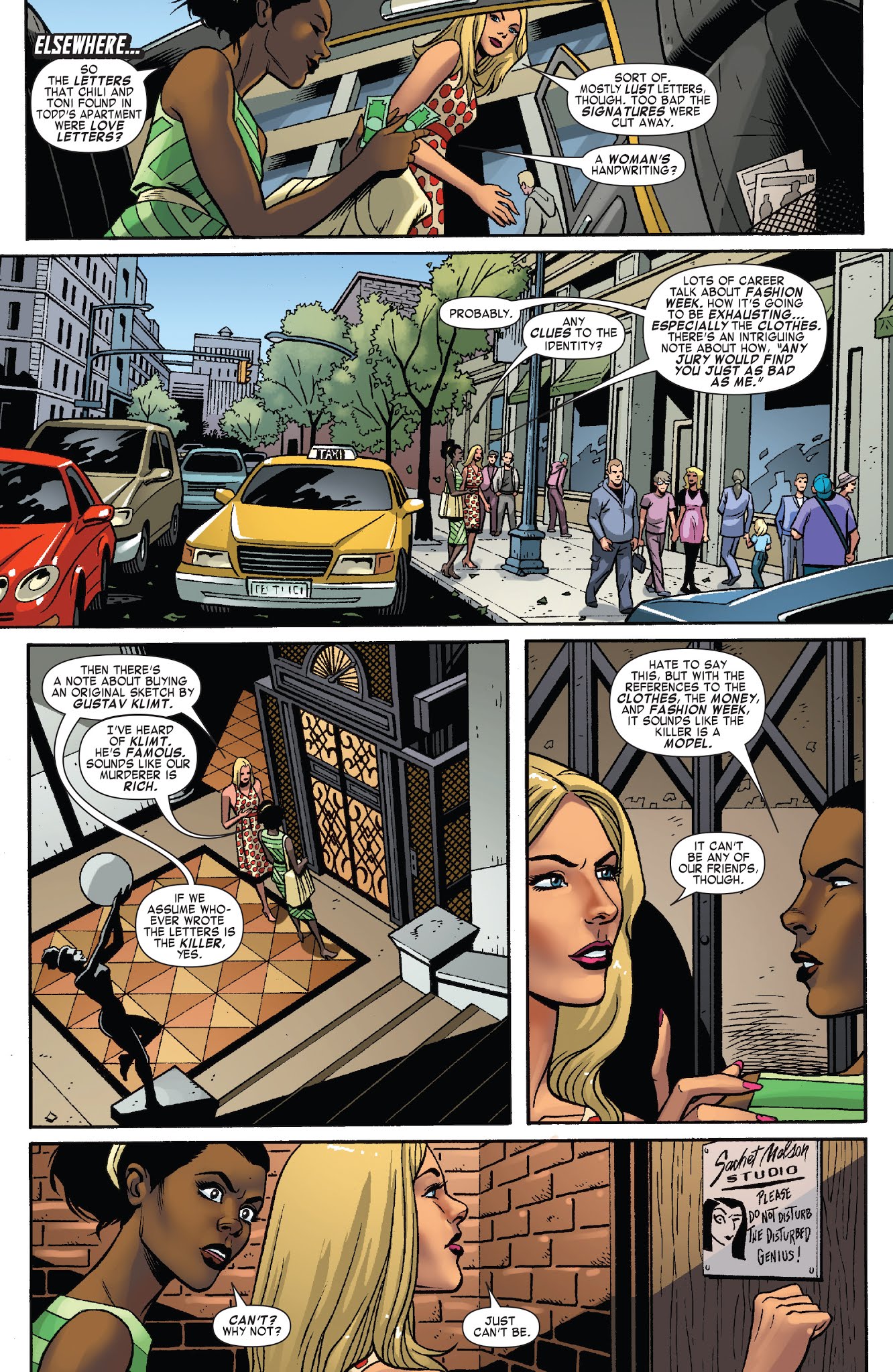 Read online Models, Inc. comic -  Issue #3 - 11