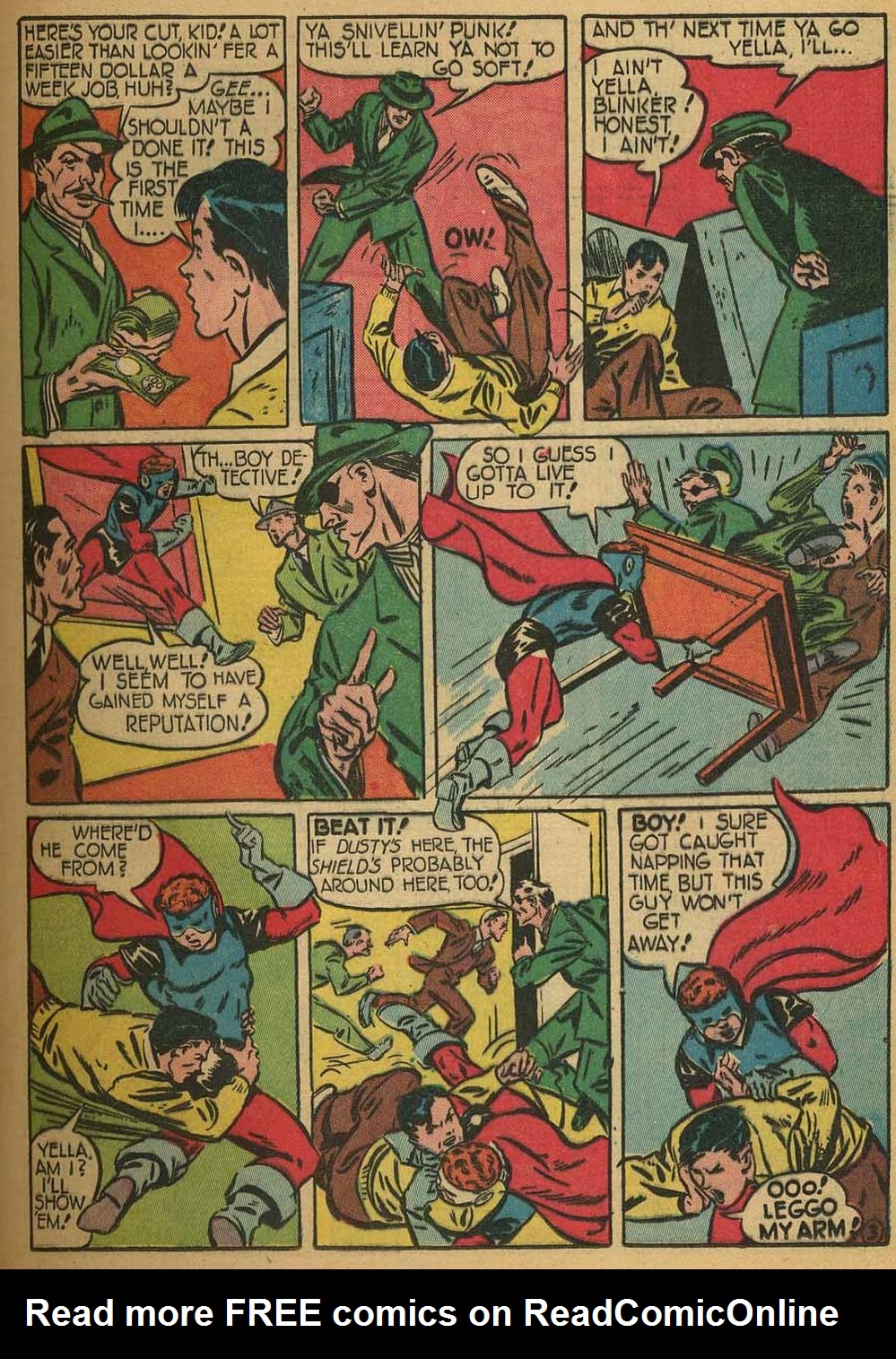 Read online Pep Comics comic -  Issue #17 - 6