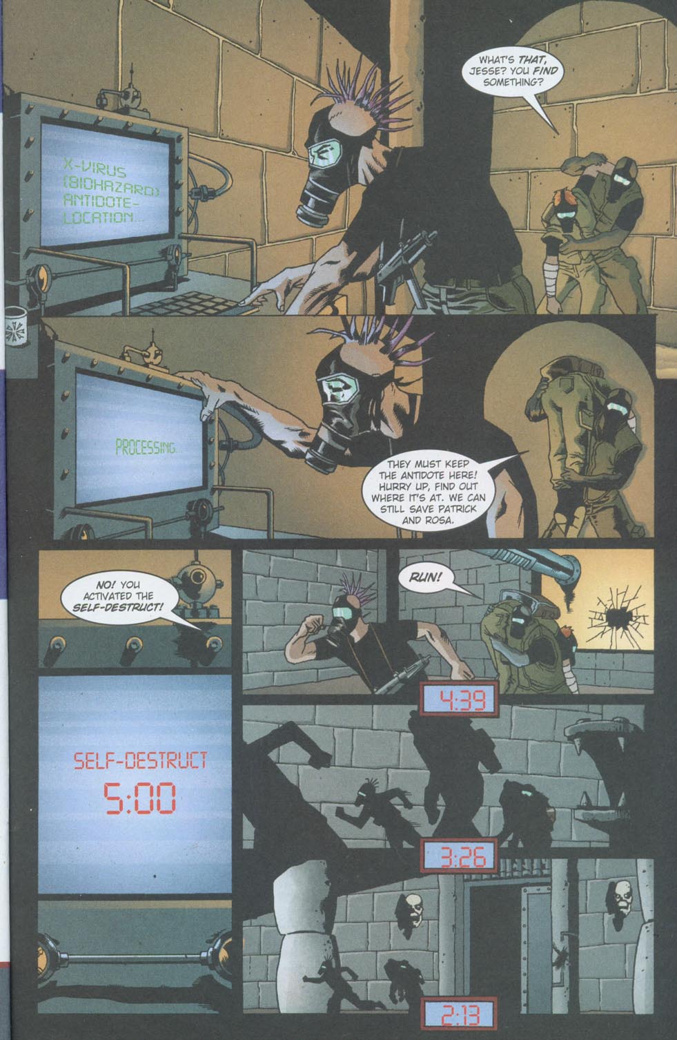 Read online Resident Evil: Fire and Ice comic -  Issue #3 - 20