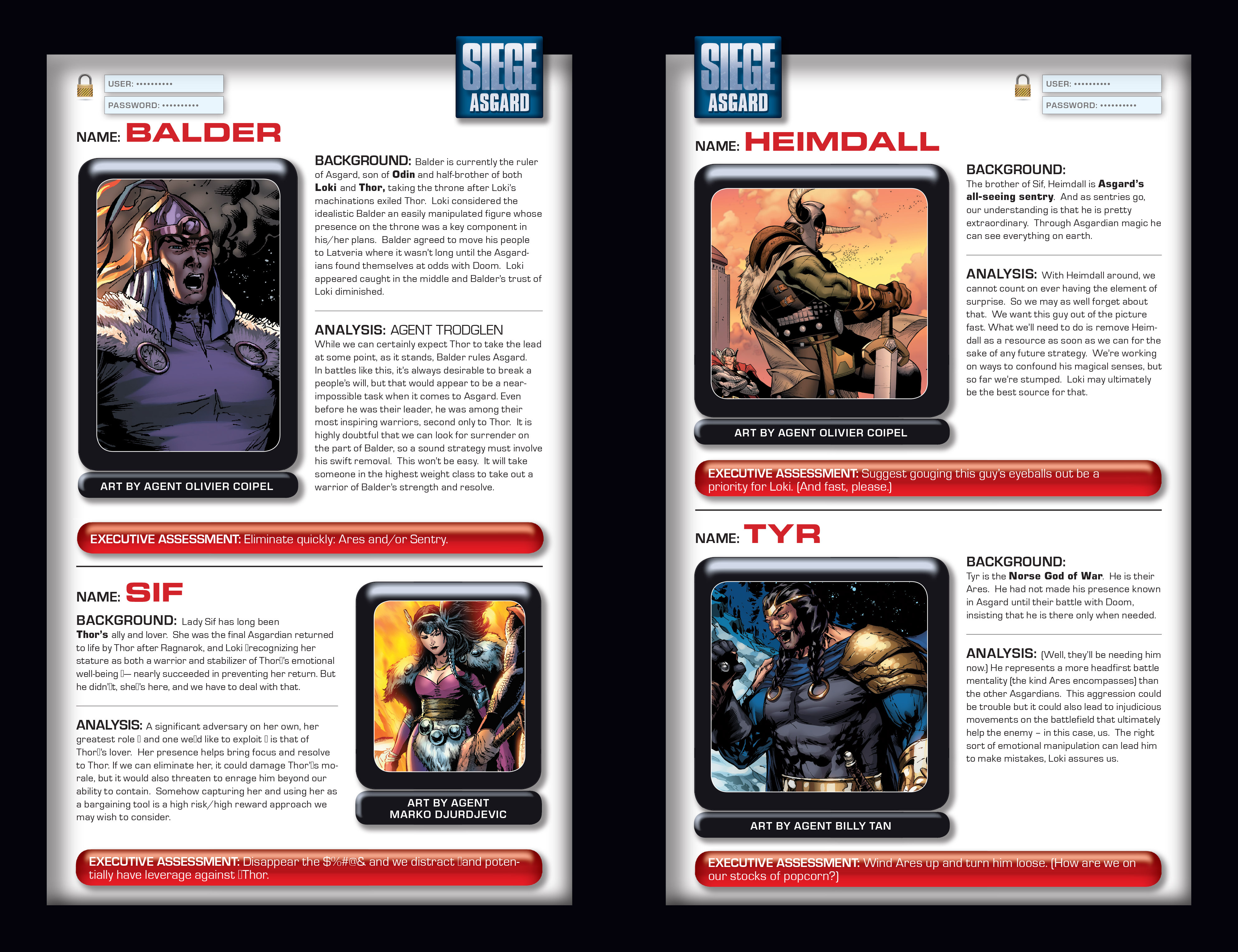 Read online Siege: Storming Asgard - Heroes and Villains comic -  Issue # Full - 9