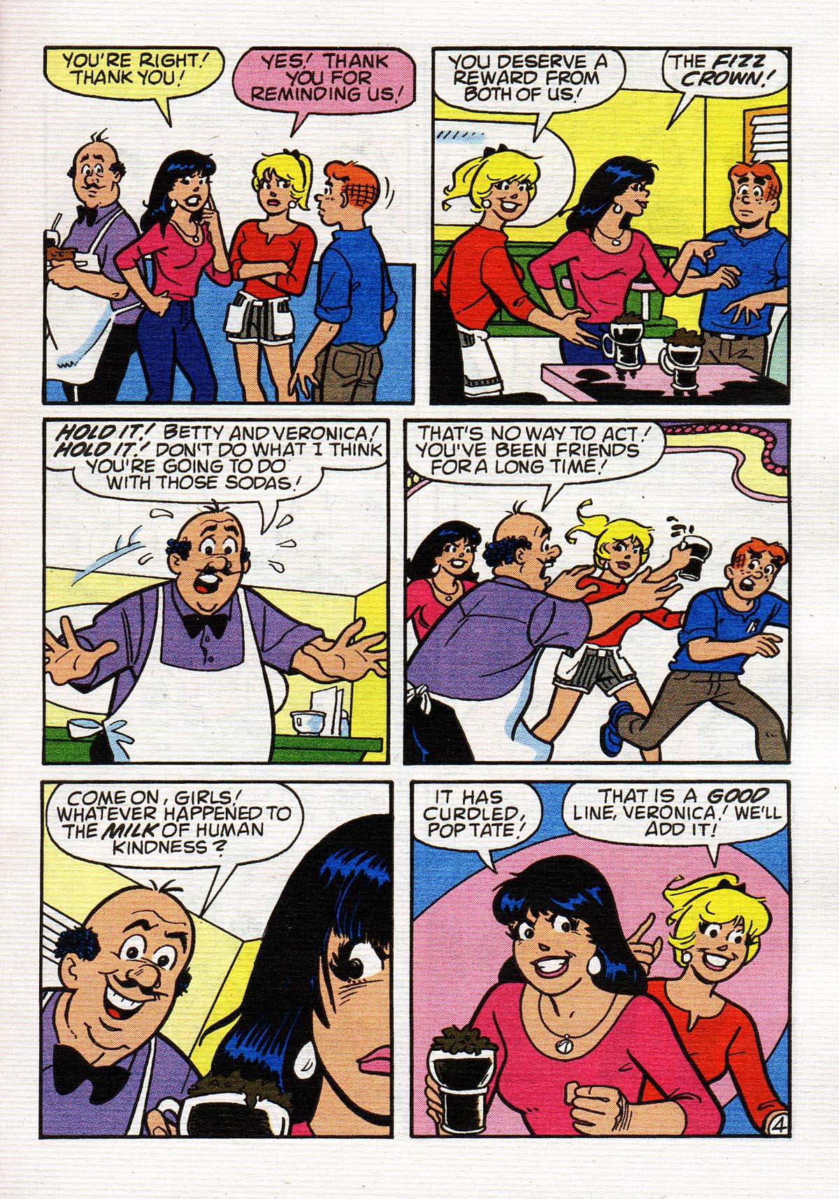 Read online Betty and Veronica Digest Magazine comic -  Issue #124 - 144