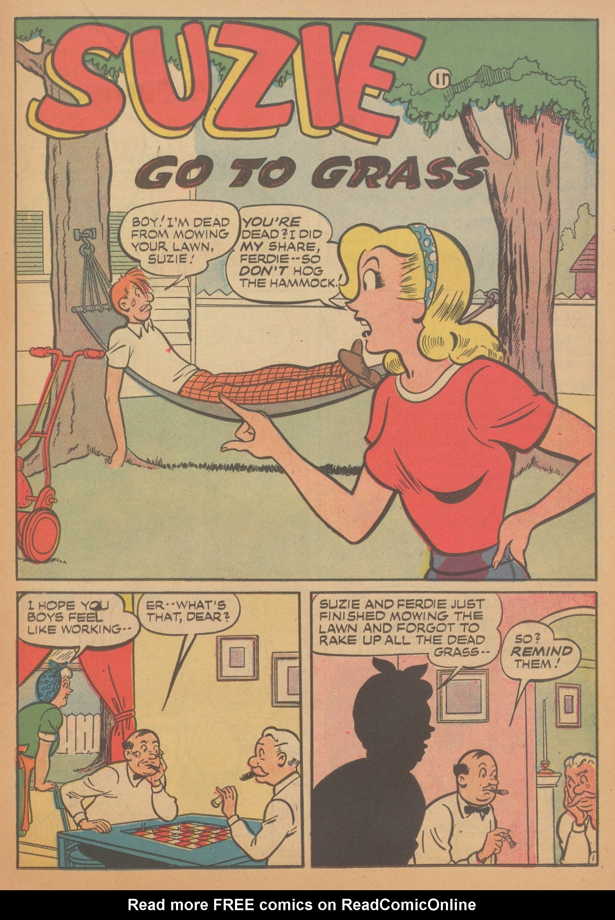 Read online Suzie Comics comic -  Issue #77 - 33