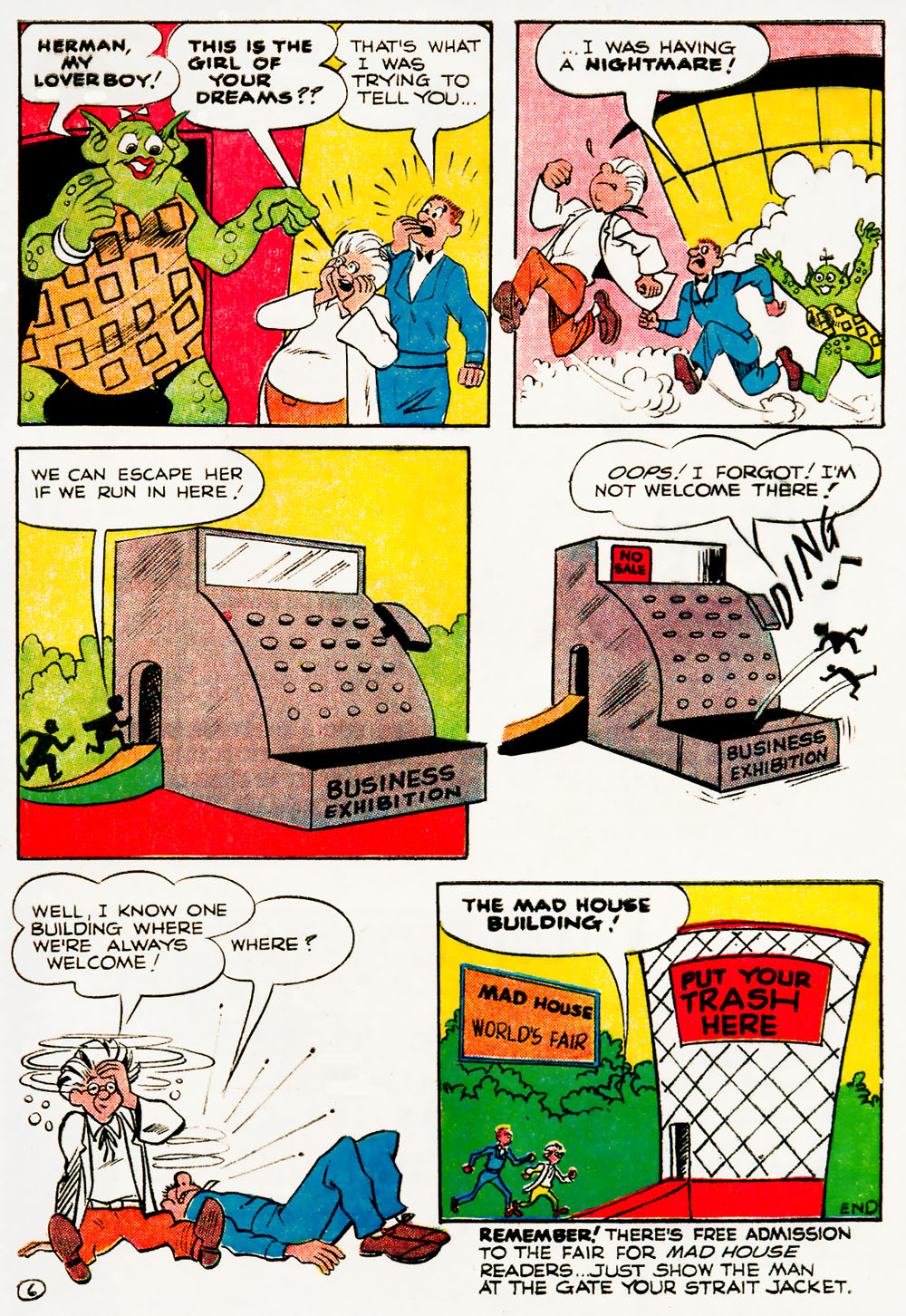 Read online Archie's Madhouse comic -  Issue #33 - 33