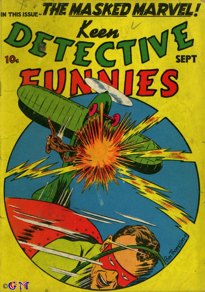 Read online Keen Detective Funnies comic -  Issue #13 - 1