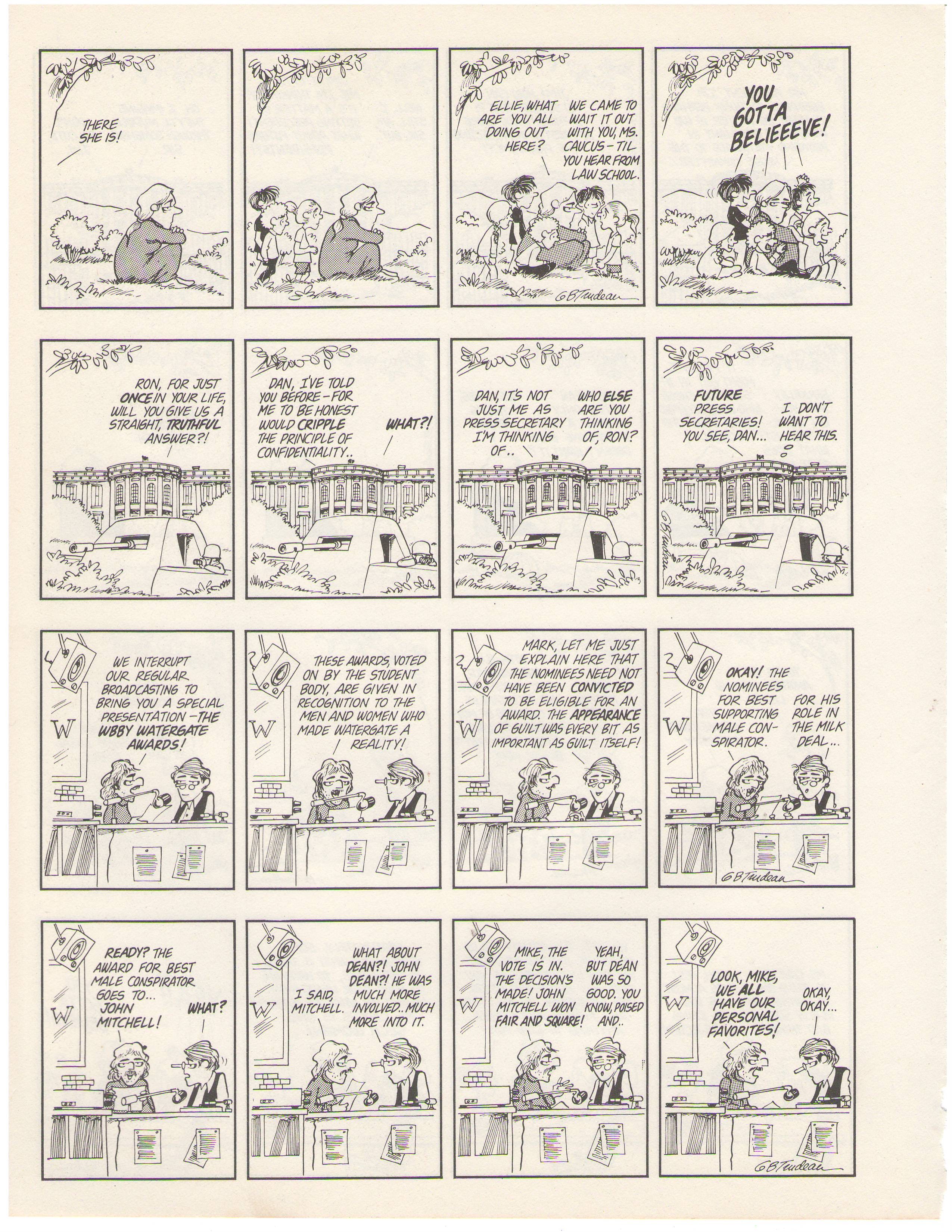 Read online The Doonesbury Chronicles comic -  Issue # TPB (Part 2) - 71