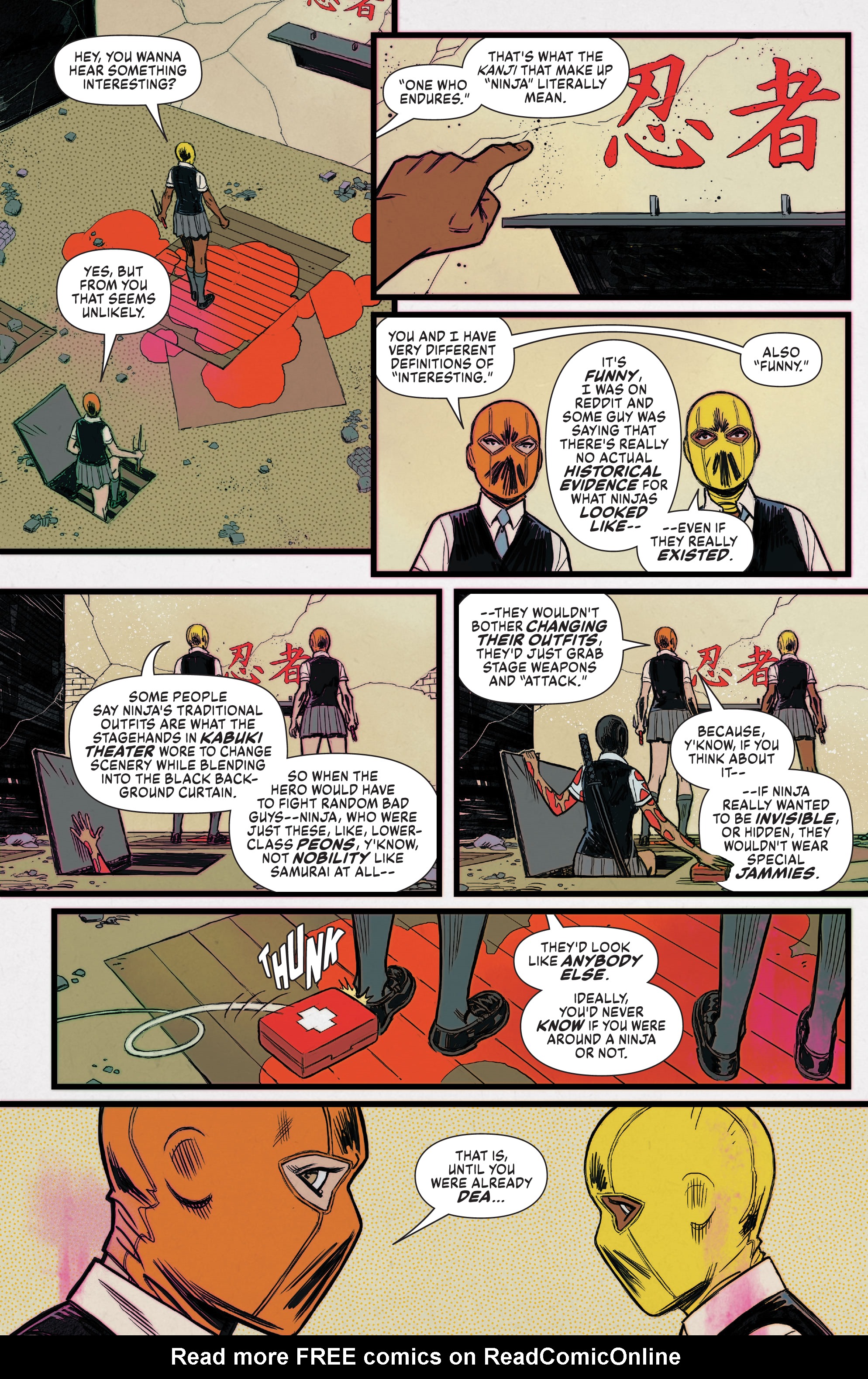 Read online The Ninjettes (2022) comic -  Issue #3 - 12