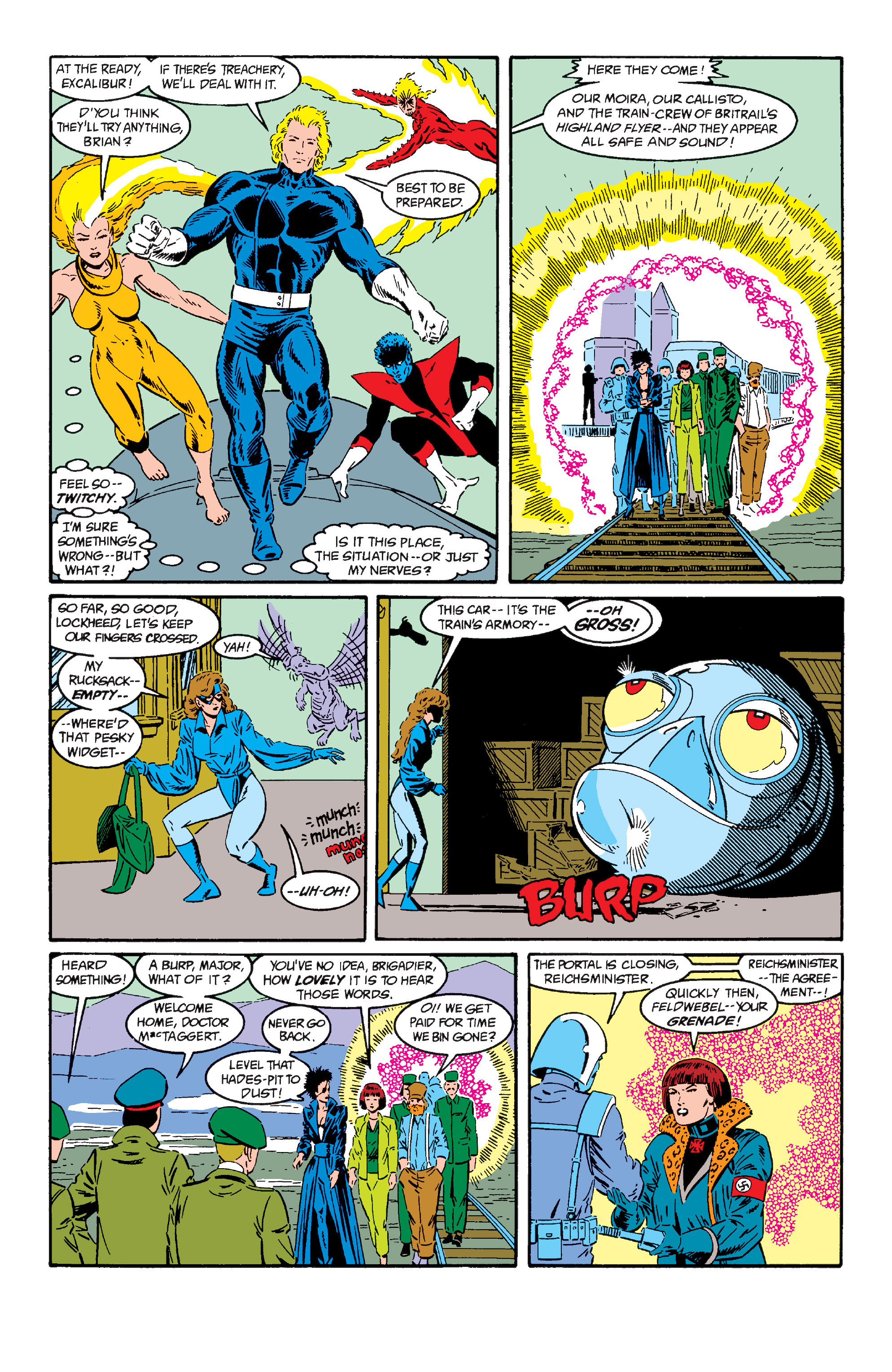Read online Excalibur (1988) comic -  Issue #11 - 22