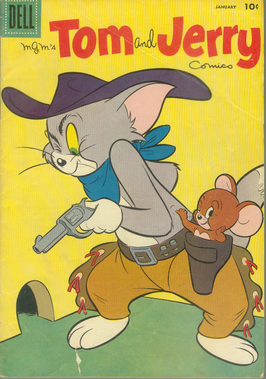 Read online Tom & Jerry Comics comic -  Issue #162 - 1