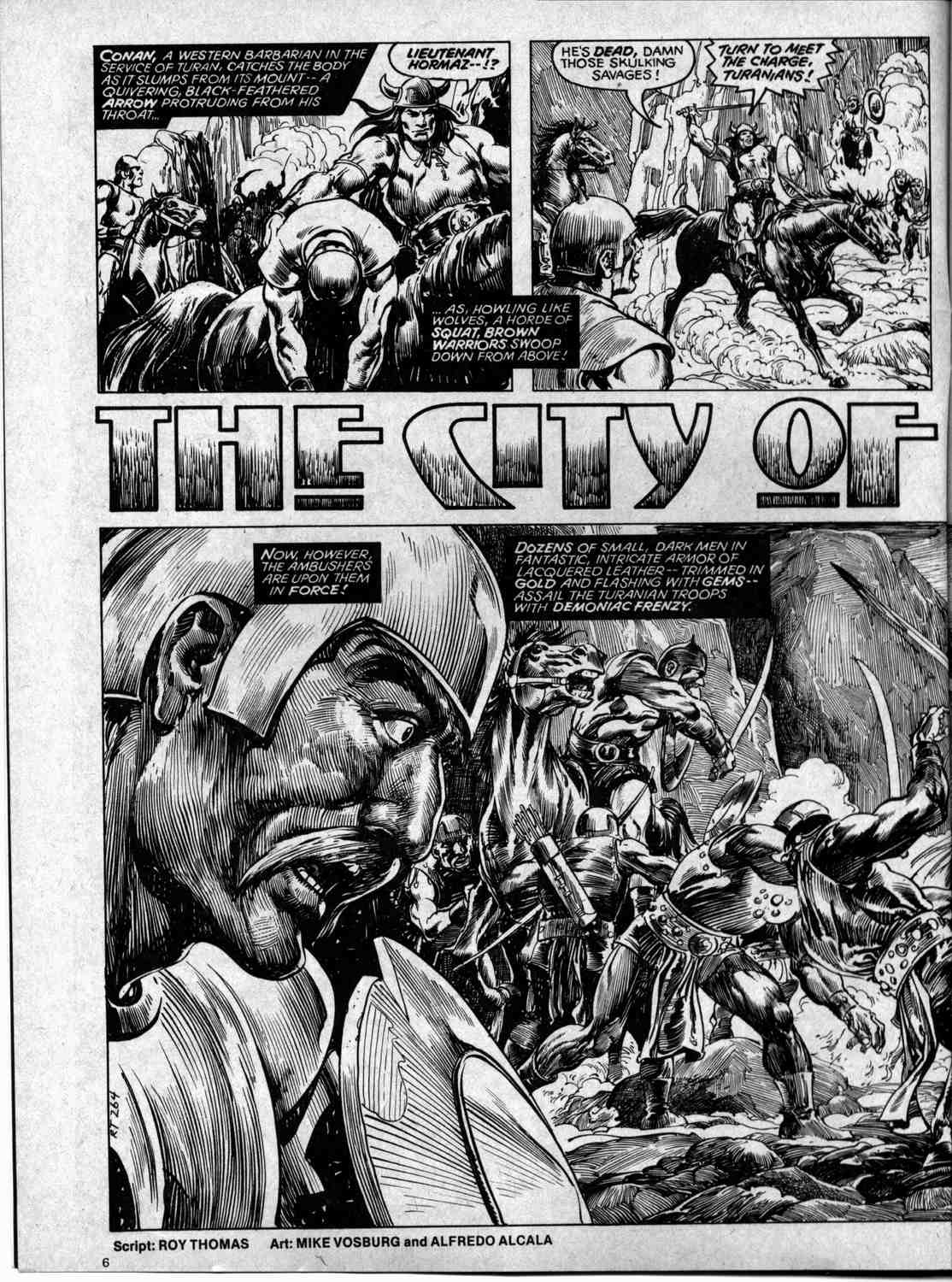 The Savage Sword Of Conan issue 59 - Page 6