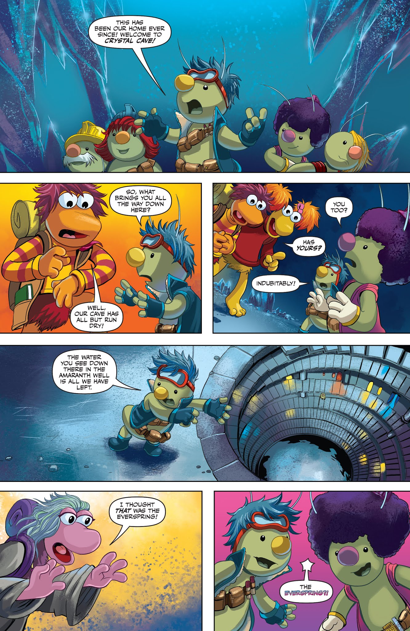 Read online Jim Henson's Fraggle Rock: Journey to the Everspring comic -  Issue #3 - 5
