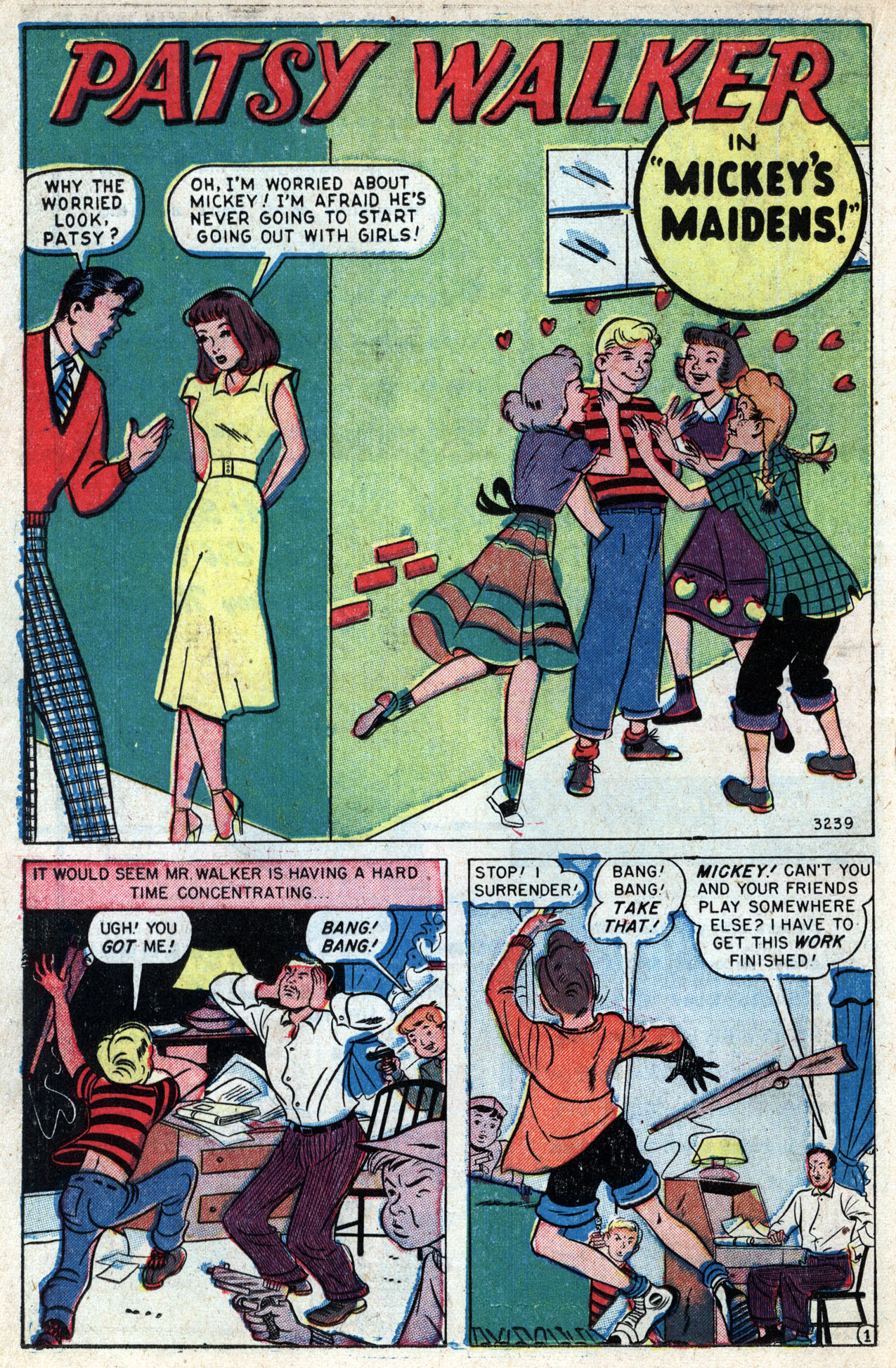 Read online Patsy Walker comic -  Issue #21 - 24
