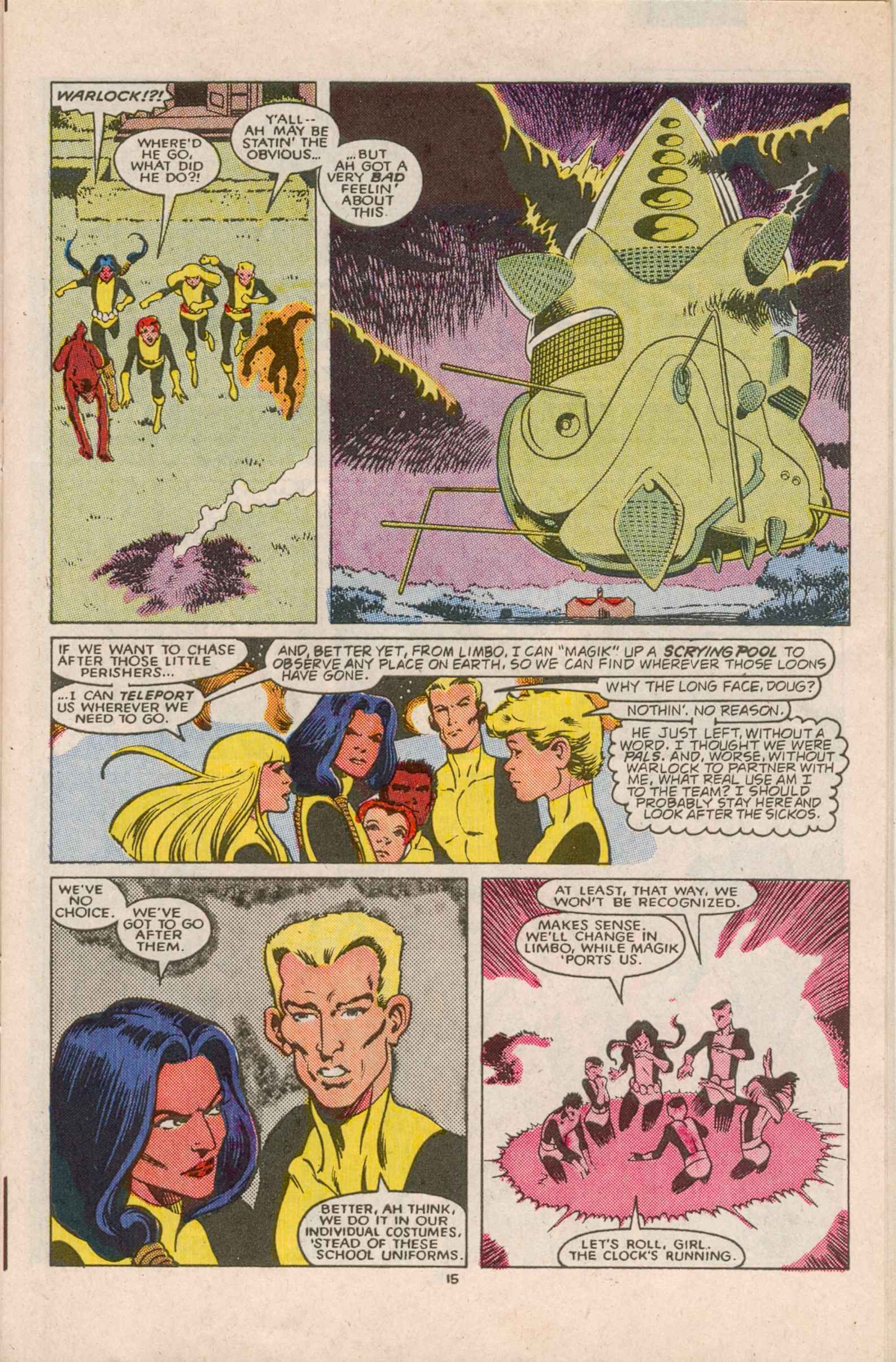 Read online The New Mutants comic -  Issue # _Annual 3 - 16