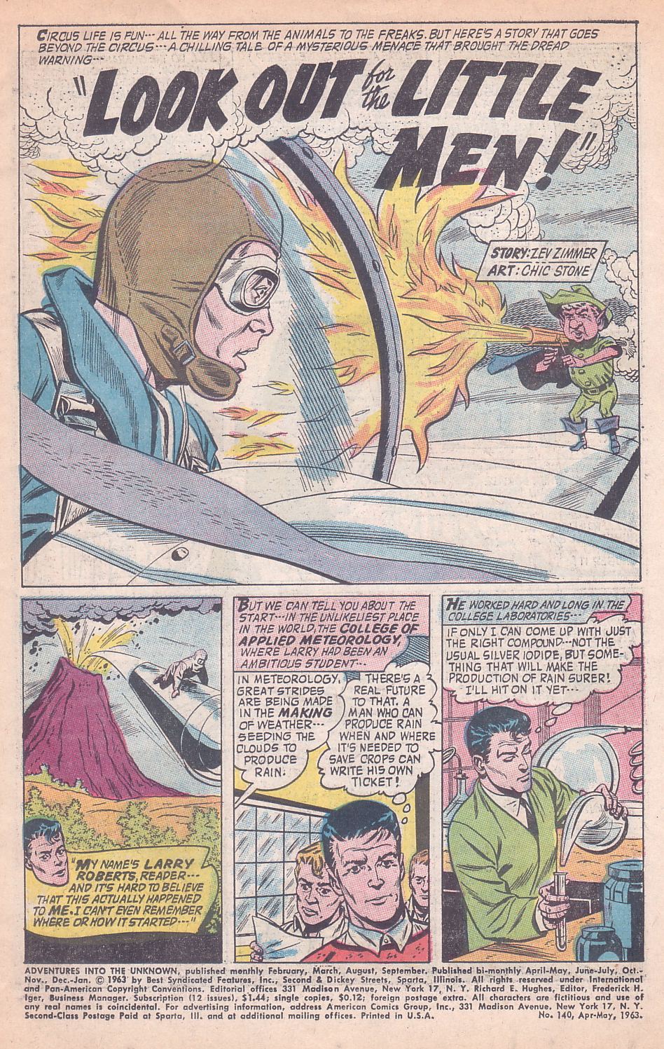Read online Adventures Into The Unknown comic -  Issue #140 - 3