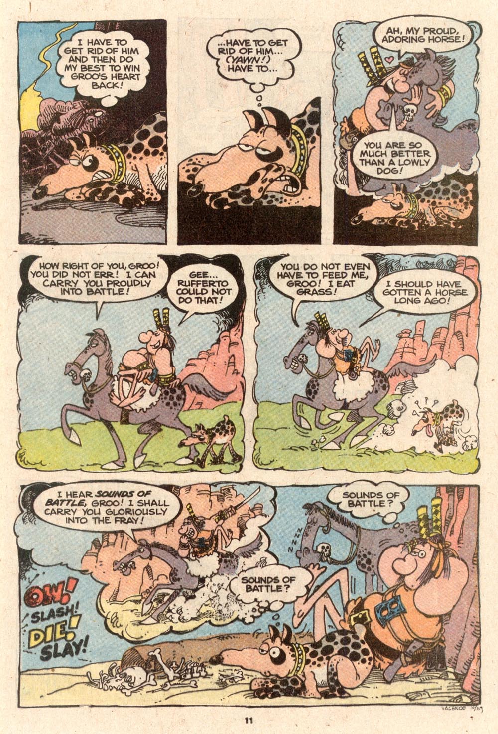 Read online Sergio Aragonés Groo the Wanderer comic -  Issue #62 - 12