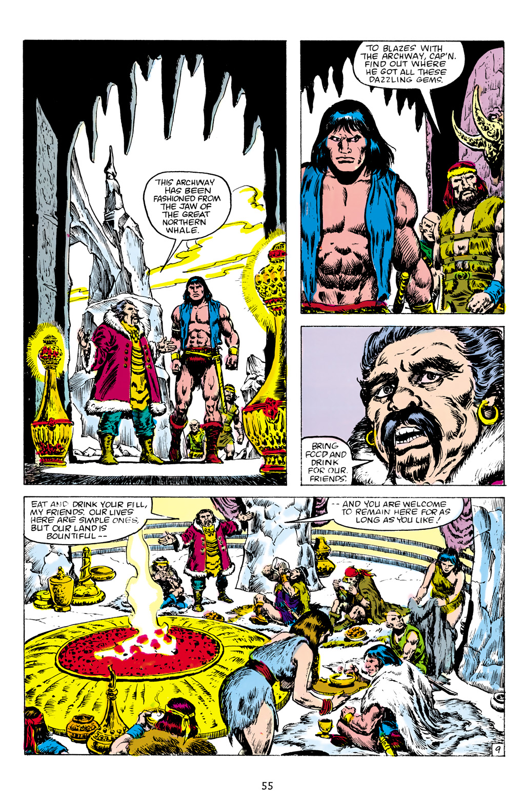 Read online The Chronicles of Conan comic -  Issue # TPB 22 (Part 1) - 56