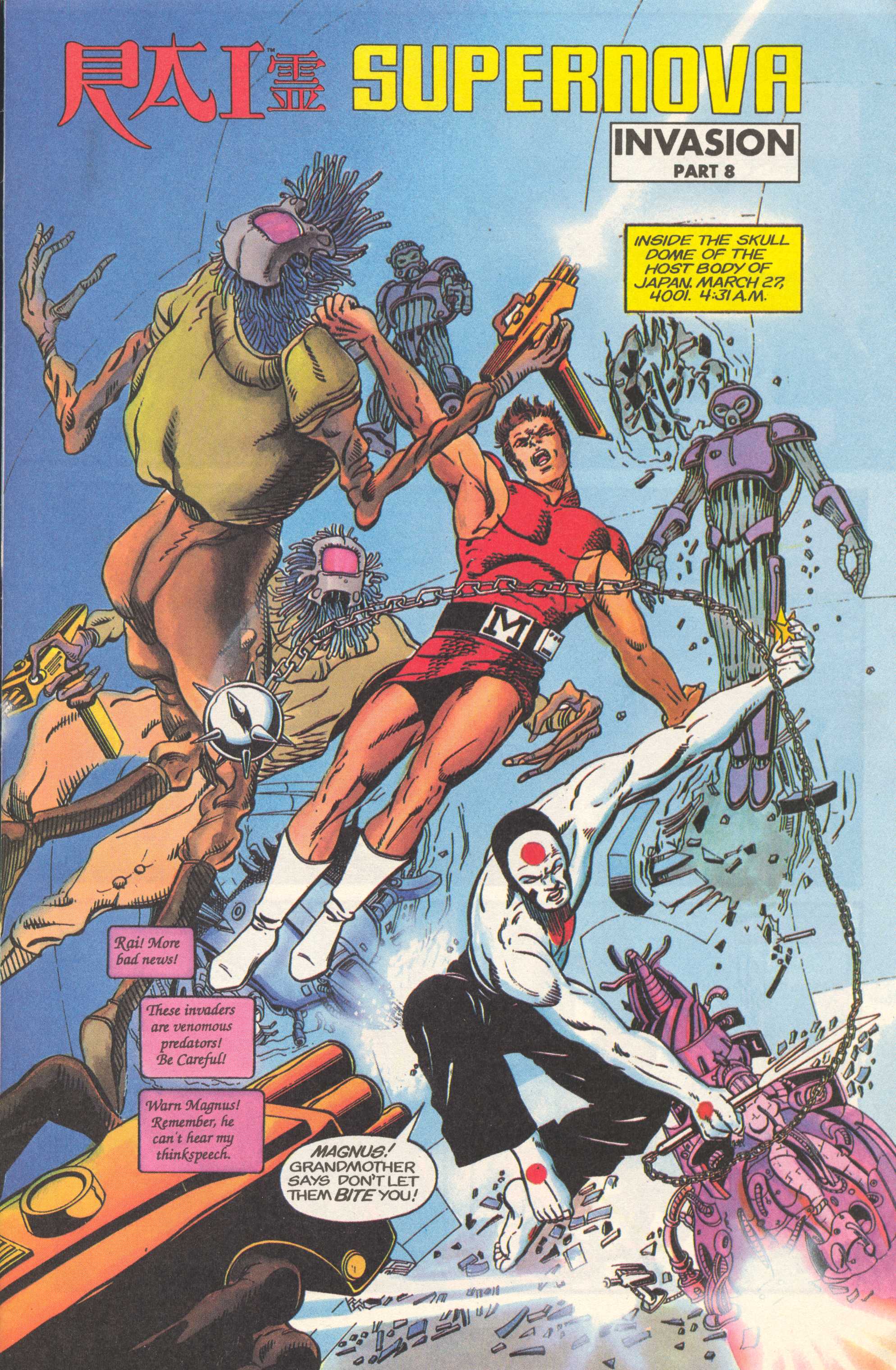 Read online Magnus Robot Fighter (1991) comic -  Issue #8 - 18