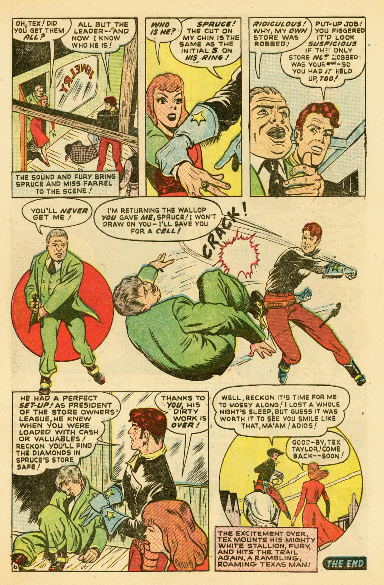 Read online Tex Taylor comic -  Issue #2 - 8