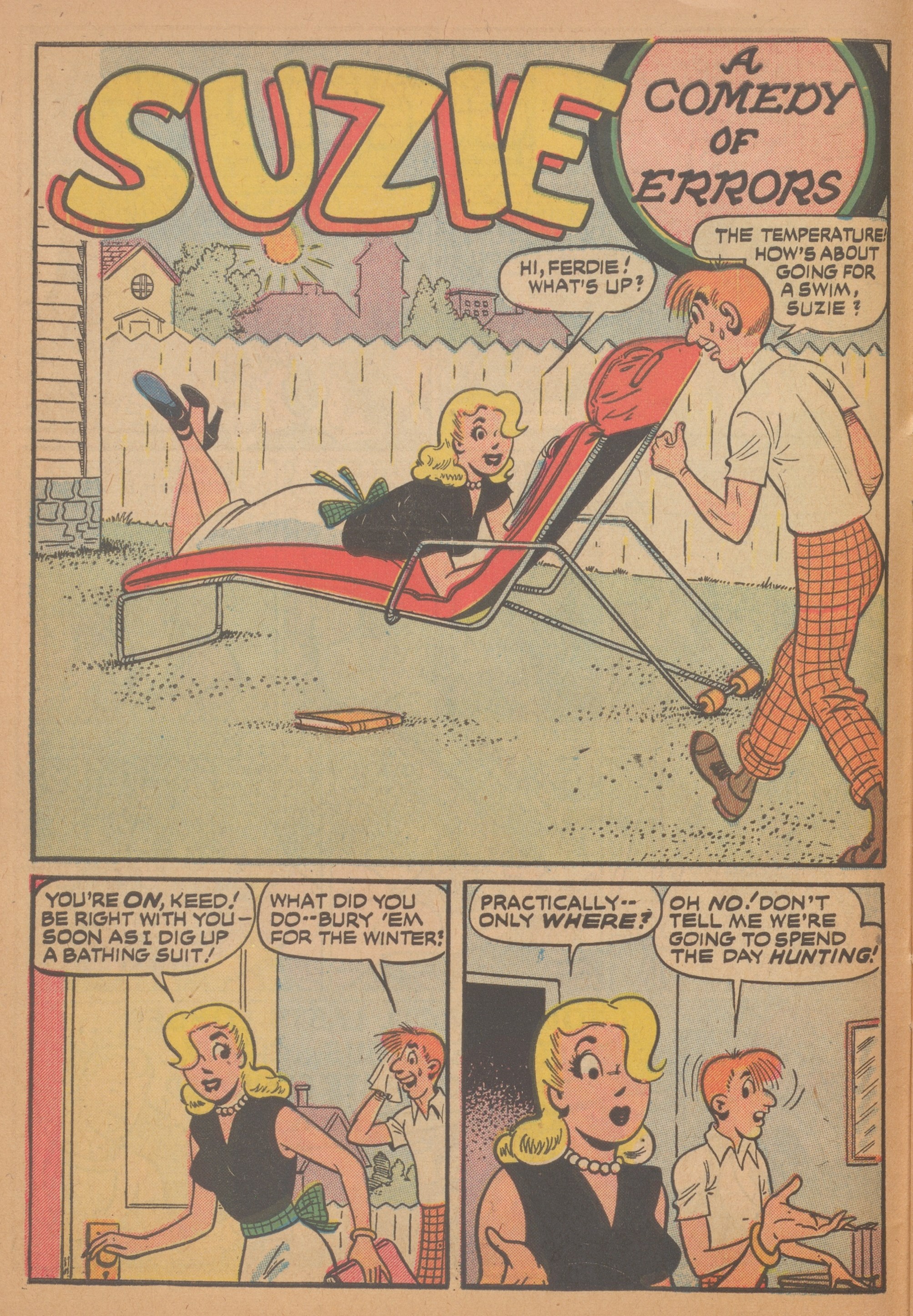 Read online Suzie Comics comic -  Issue #77 - 12