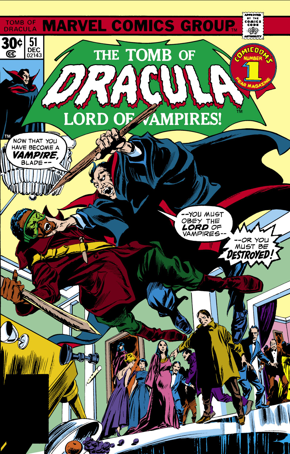 Read online Tomb of Dracula (1972) comic -  Issue #51 - 1