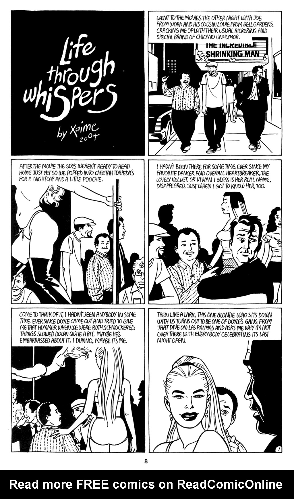 Read online Love and Rockets (2001) comic -  Issue #11 - 11