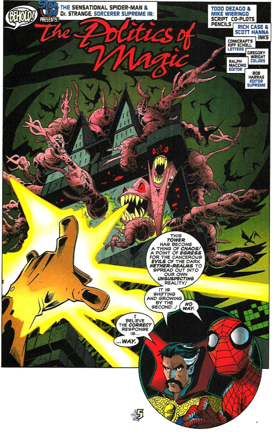 Read online The Sensational Spider-Man (1996) comic -  Issue #22 - 6