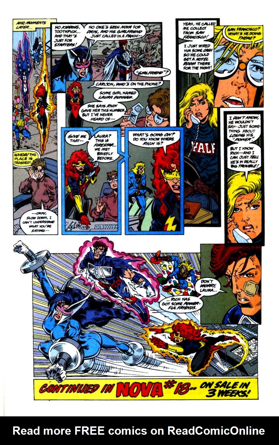 Read online The New Warriors comic -  Issue #59 - 23