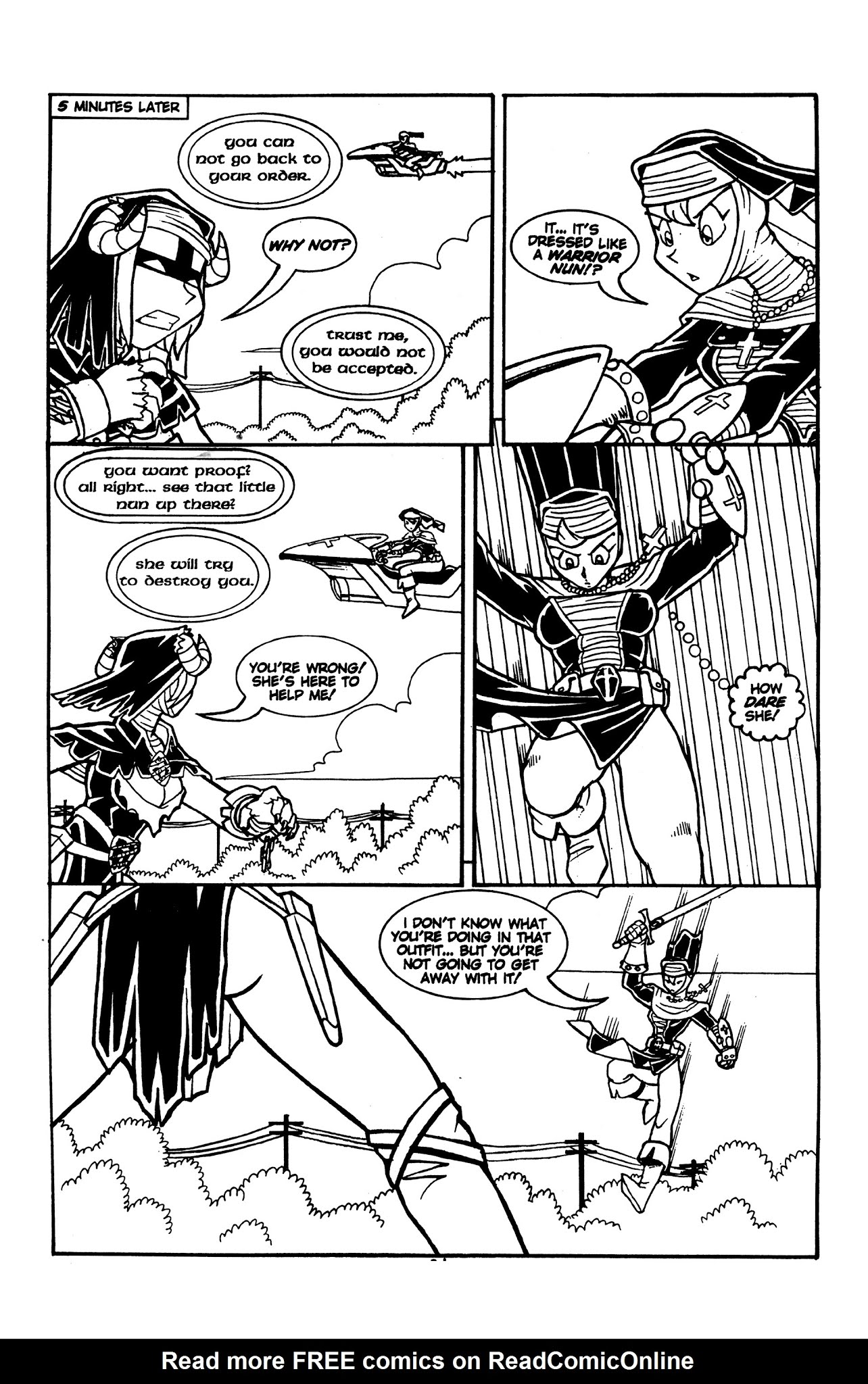Read online Warrior Nun Brigantia comic -  Issue #2 - 29