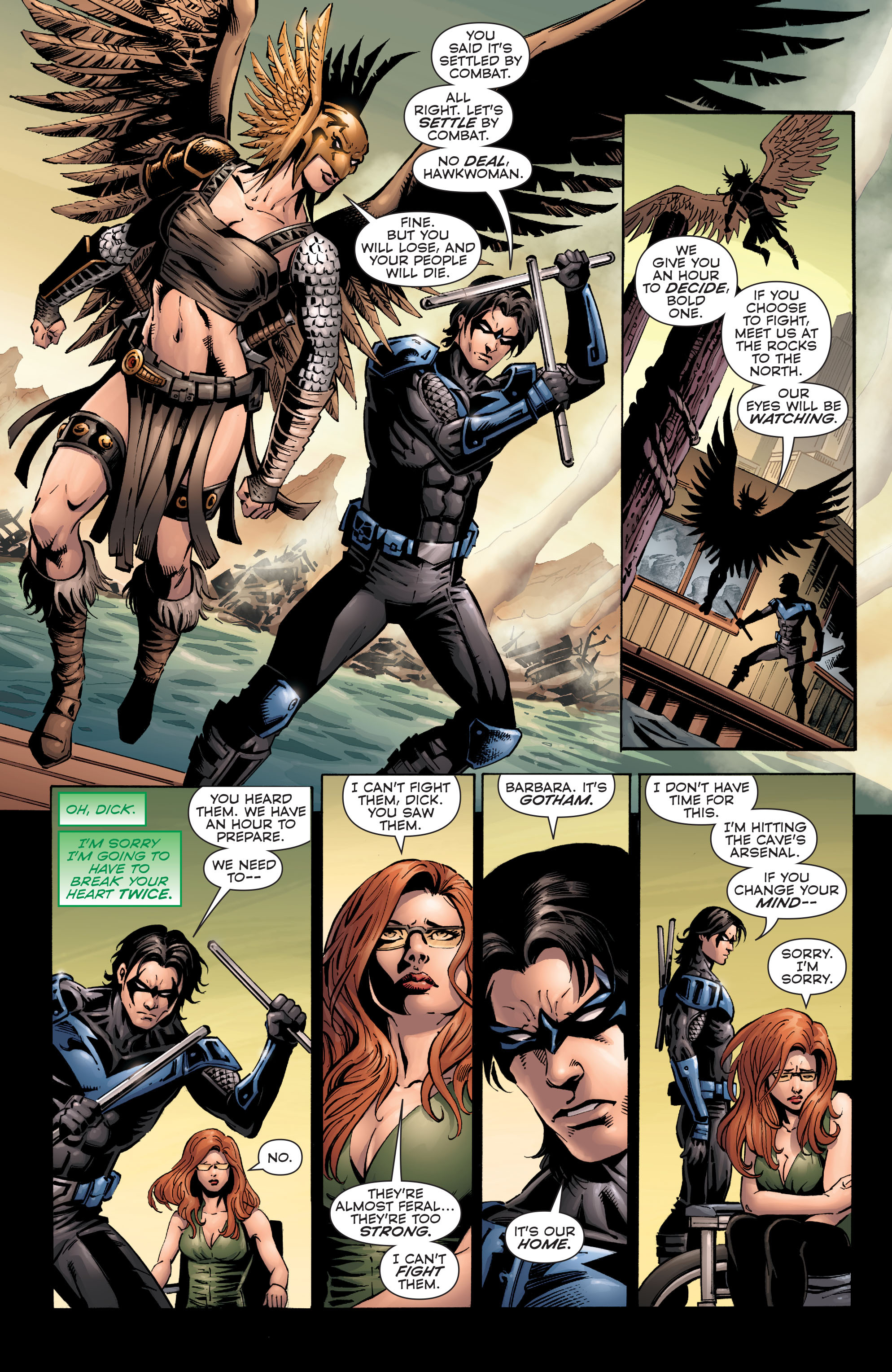 Read online Convergence Nightwing/Oracle comic -  Issue #1 - 22