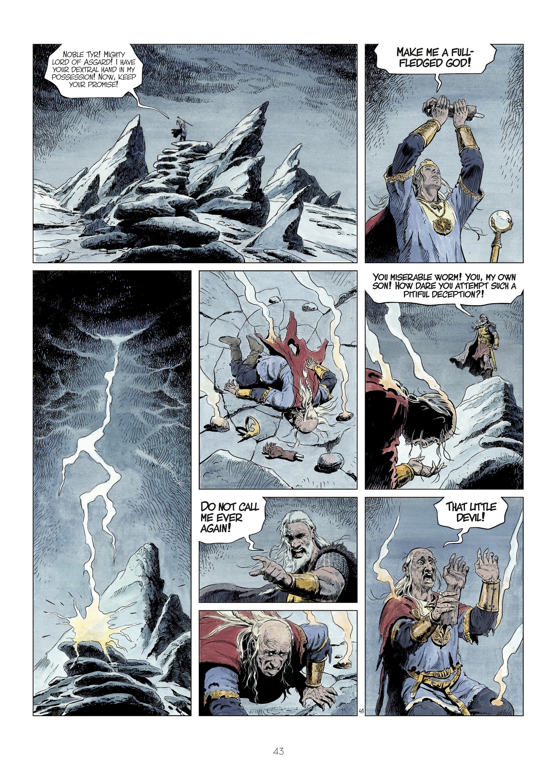 Read online The World of Thorgal: Wolfcub comic -  Issue #3 - 45