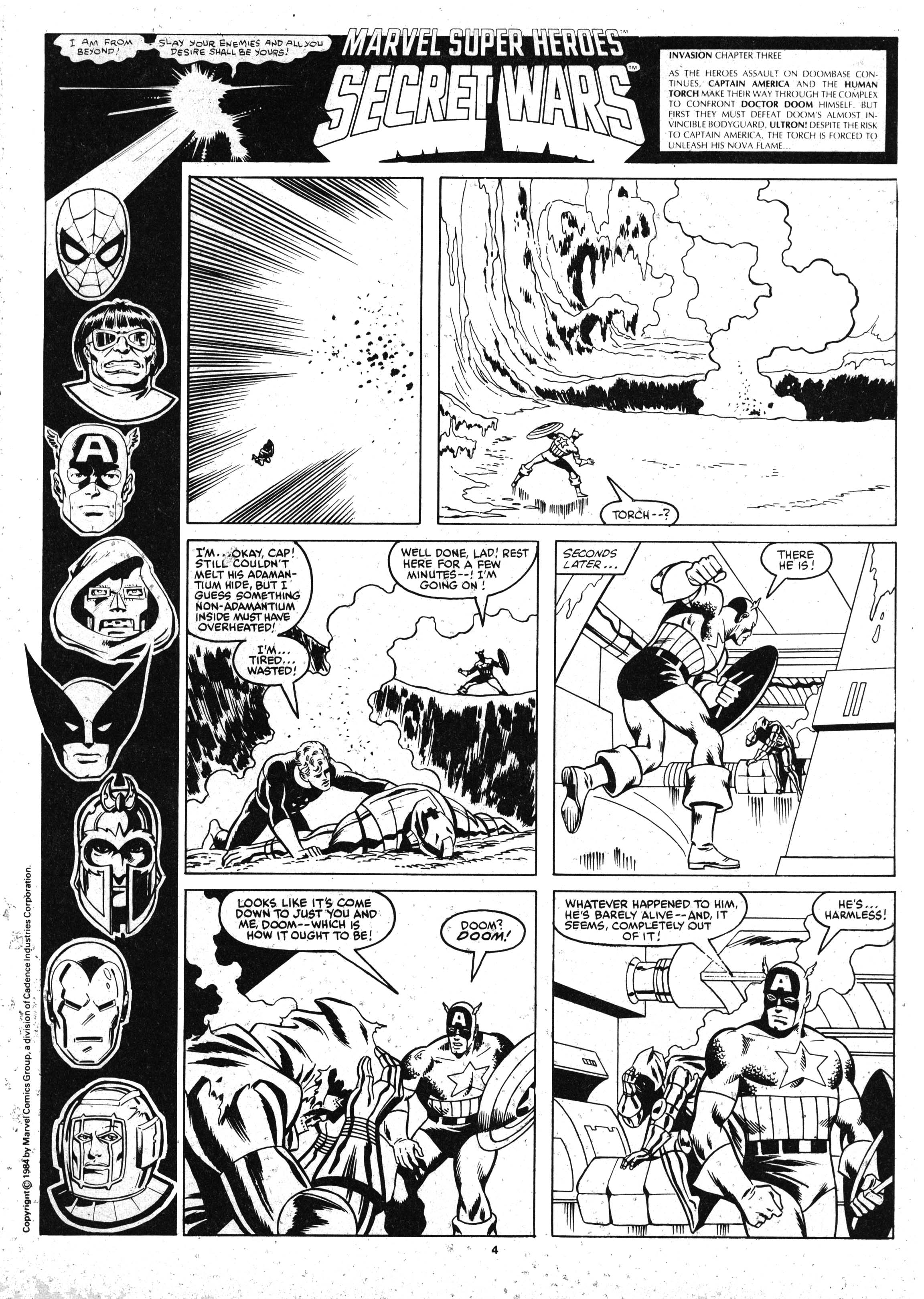 Read online Secret Wars (1985) comic -  Issue #17 - 4