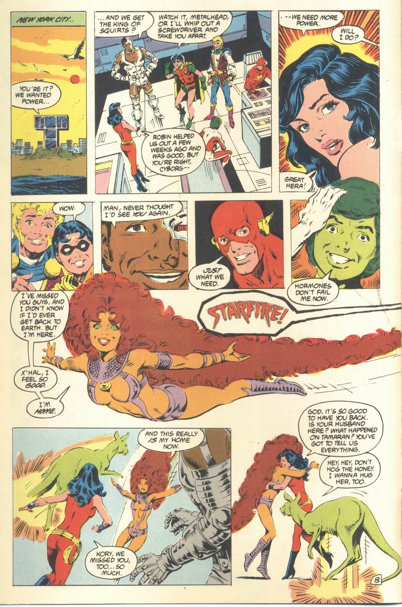Read online Tales of the Teen Titans comic -  Issue #86 - 9